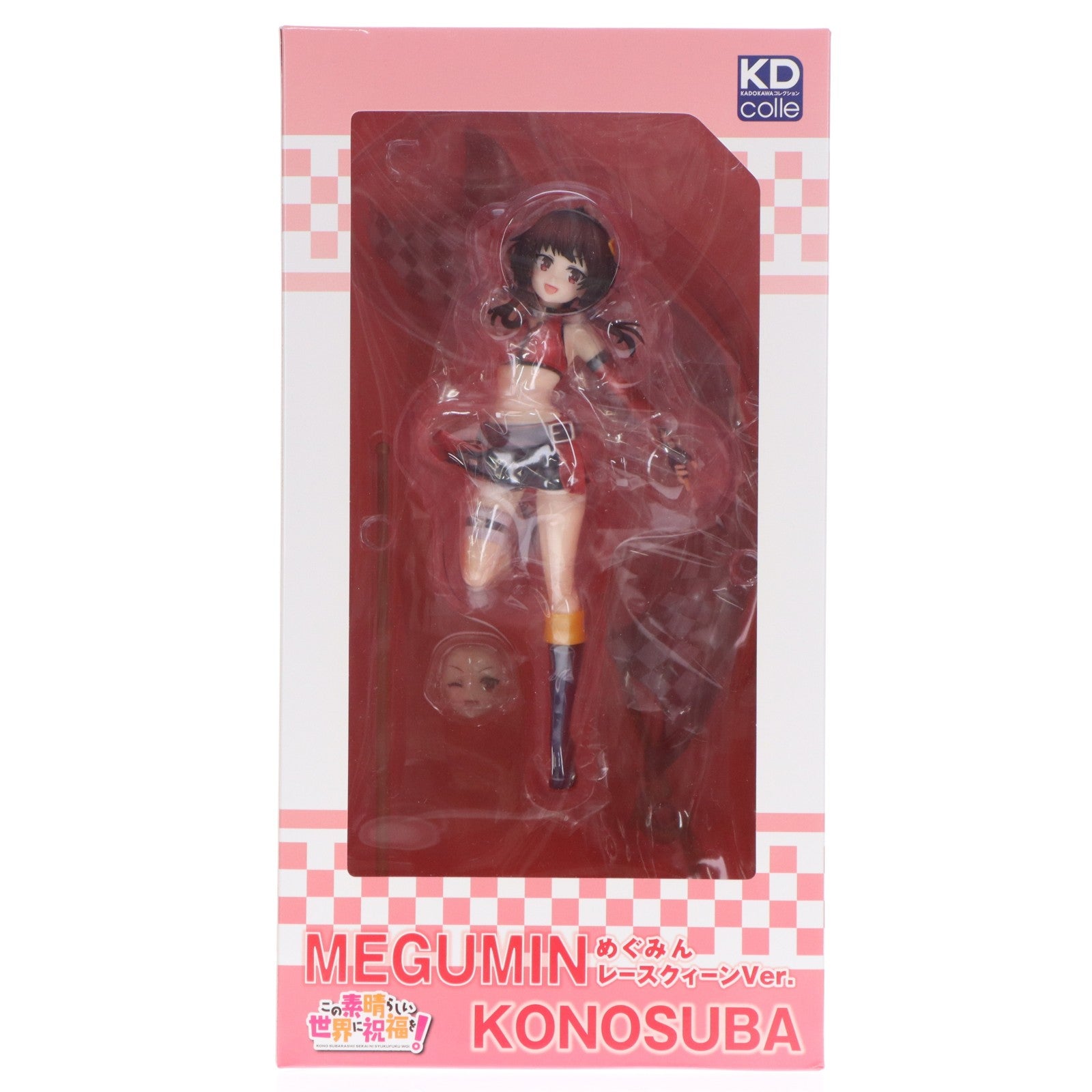 【中古即納】[FIG] タオル無し KADOKAWA EC特典付属 KDcolle めぐみん レースクイーンver. KADOKAWA スペシャルセット この素晴らしい世界に祝福を! 1/7 完成品 フィギュア KADOKAWA(カドカワ)(20230930)