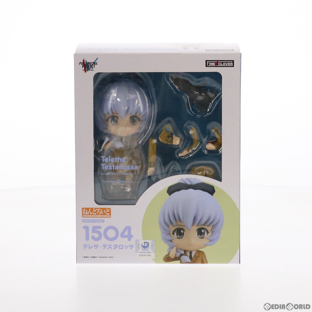 【中古即納】[FIG] ねんどろいど 1504 テレサ・テスタロッサ フルメタル・パニック! Invisible Victory 完成品 可動フィギュア FineΦClover(ファインクローバー)(20210328)