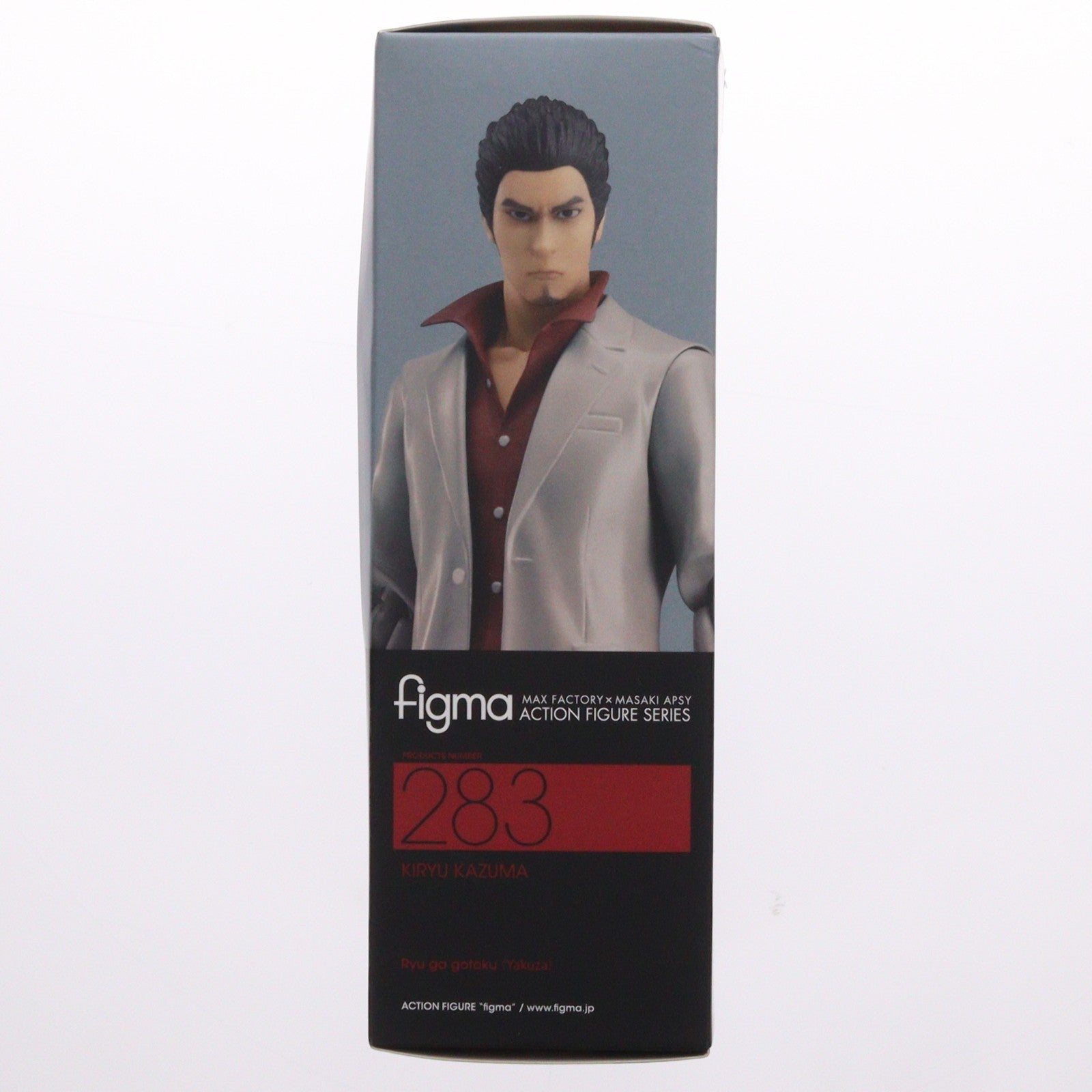 【中古即納】[FIG] figma(フィグマ) 283 桐生一馬(きりゅうかずま) 龍が如く 完成品 可動フィギュア マックスファクトリー(20161222)