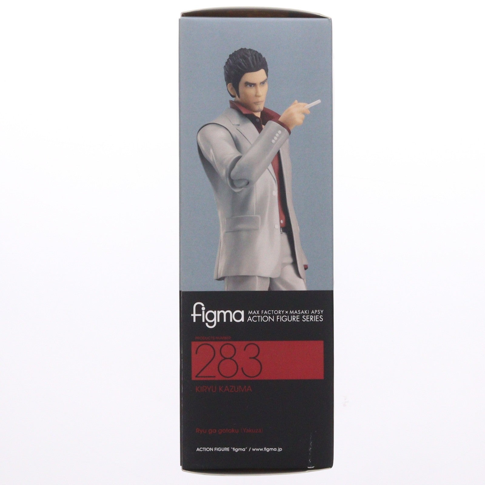【中古即納】[FIG] figma(フィグマ) 283 桐生一馬(きりゅうかずま) 龍が如く 完成品 可動フィギュア マックスファクトリー(20161222)