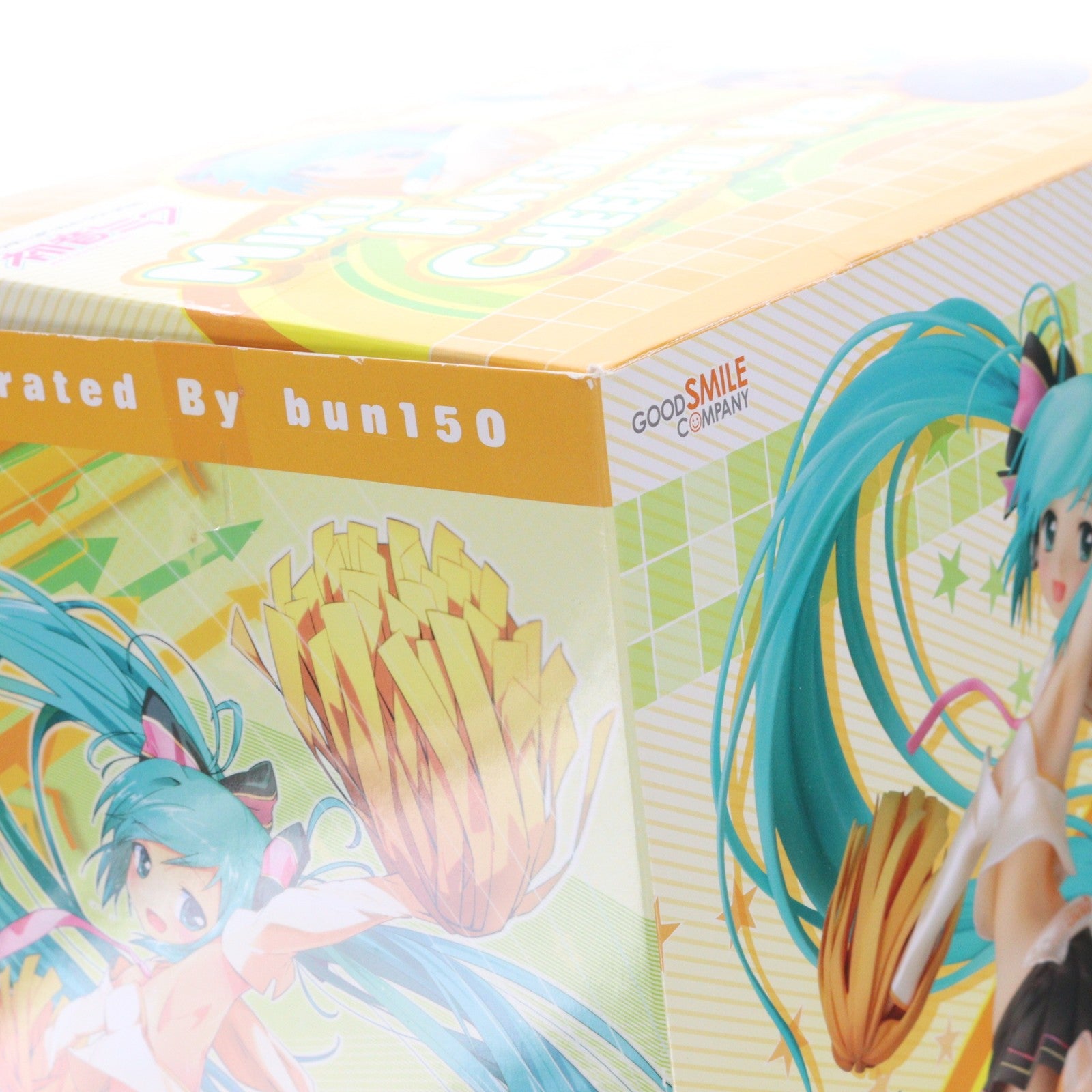 【中古即納】[FIG] 初音ミク Cheerful Ver. キャラクター・ボーカル・シリーズ 01 初音ミク 1/8 完成品 フィギュア グッドスマイルカンパニー(20120915)