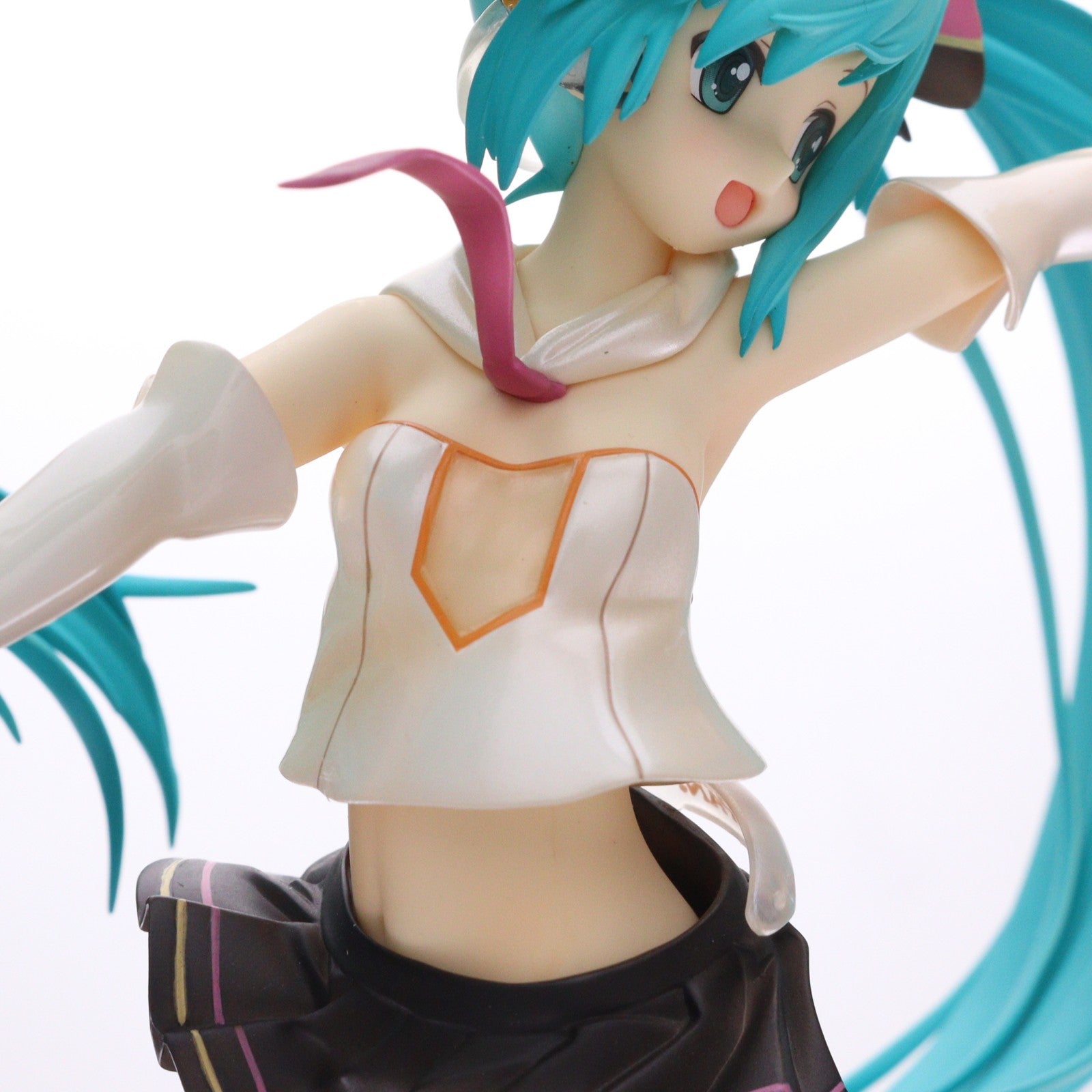 【中古即納】[FIG] 初音ミク Cheerful Ver. キャラクター・ボーカル・シリーズ 01 初音ミク 1/8 完成品 フィギュア グッドスマイルカンパニー(20120915)