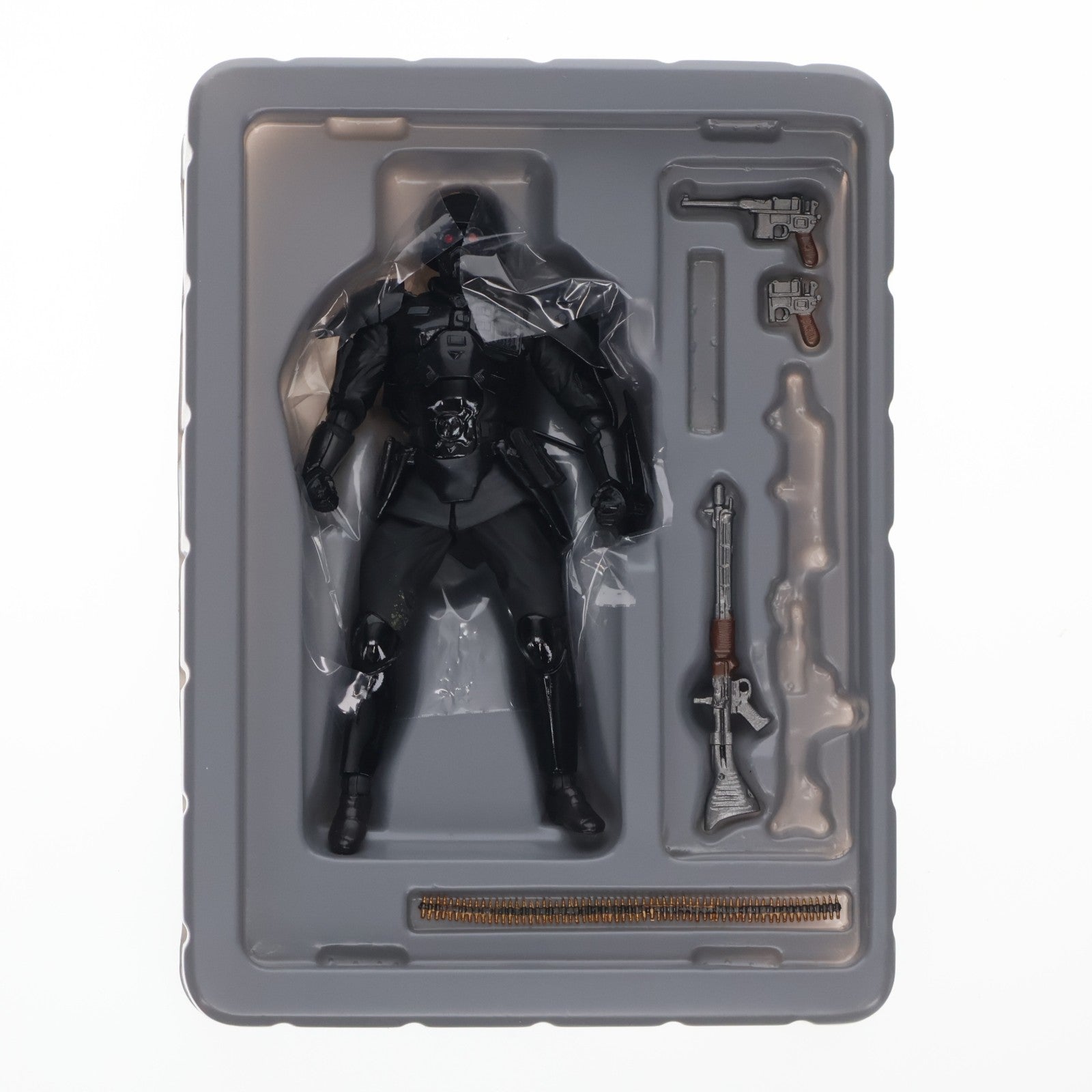【中古即納】[FIG] リボルテックヤマグチ No.061 プロテクトギア・紅い眼鏡版 完成品 可動フィギュア 海洋堂(20080915)