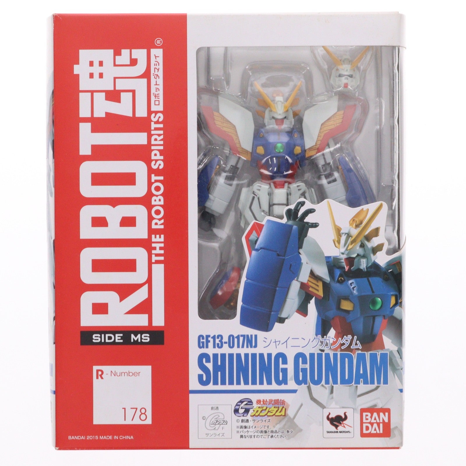 【中古即納】[FIG] ROBOT魂(SIDE MS) シャイニングガンダム 機動武闘伝Gガンダム 完成品 可動フィギュア バンダイ(20150418)
