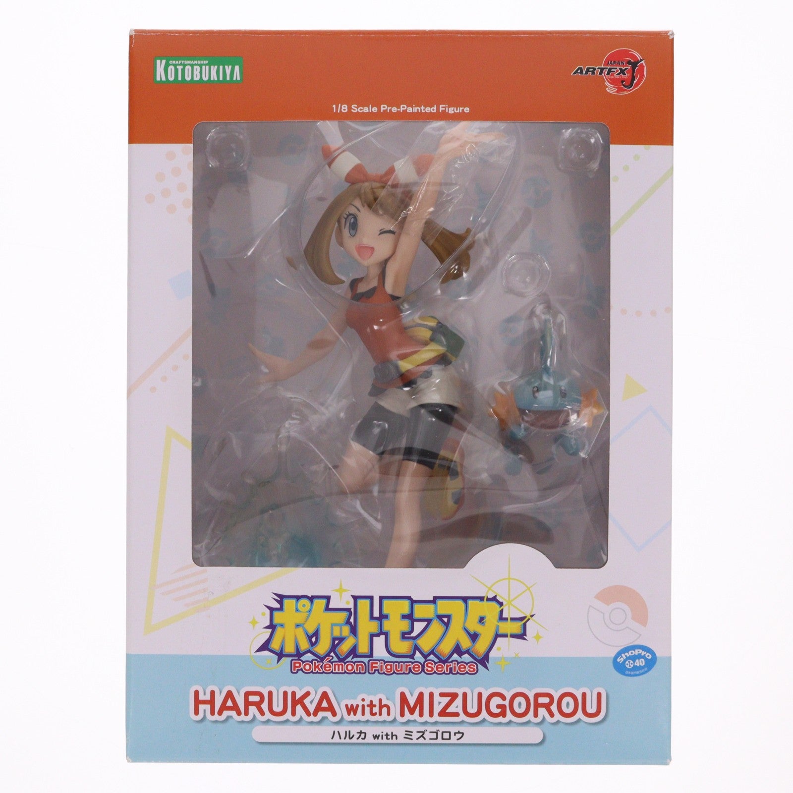 【中古即納】[FIG] ARTFX J ハルカ with ミズゴロウ ポケットモンスター 1/8 完成品 フィギュア(PP661) コトブキヤ(20190609)