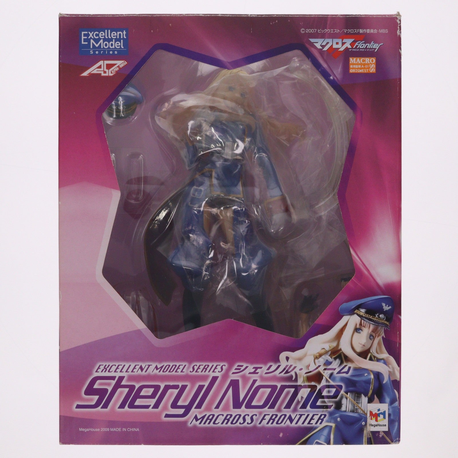 【中古即納】[FIG] エクセレントモデル シェリル・ノーム マクロスF(フロンティア) 1/8 完成品 フィギュア メガハウス(20090827)
