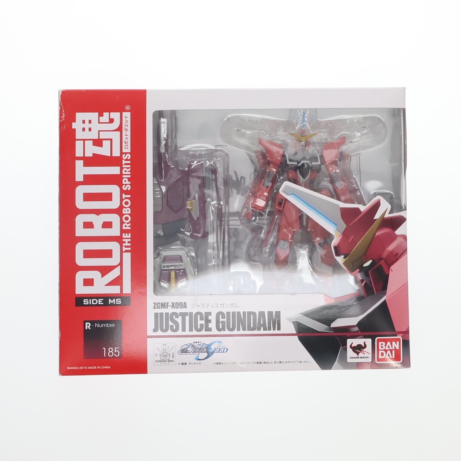 【中古即納】[FIG] ROBOT魂(SIDE MS) ジャスティスガンダム 機動戦士ガンダムSEED(シード) 完成品 可動フィギュア バンダイ(20150926)