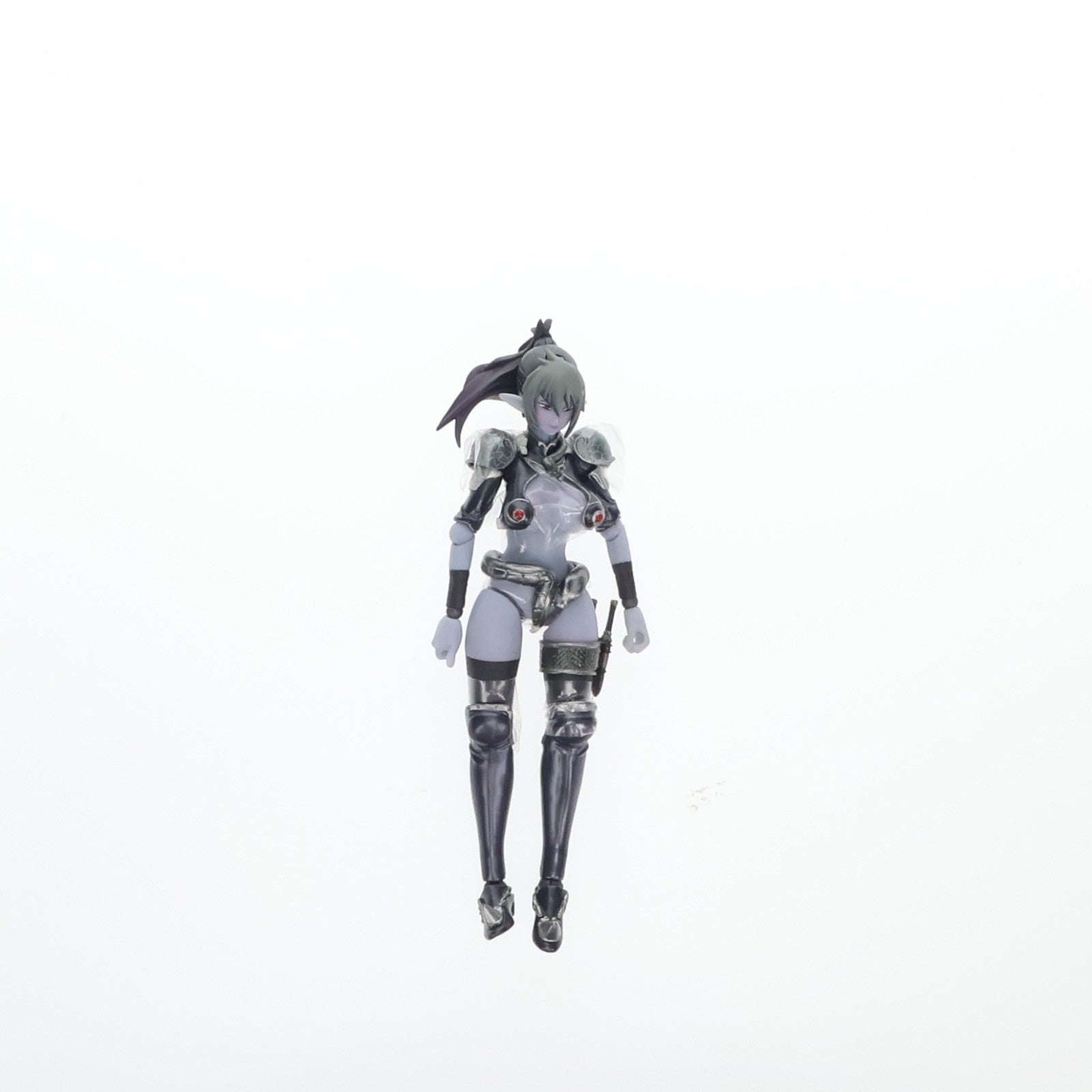 【中古即納】[FIG] パワーショップ限定 リボルテッククイーンズブレイド No.003EX 歴戦の傭兵エキドナ 2Pカラー クイーンズブレイド 1/12 完成品 フィギュア 海洋堂(20091201)