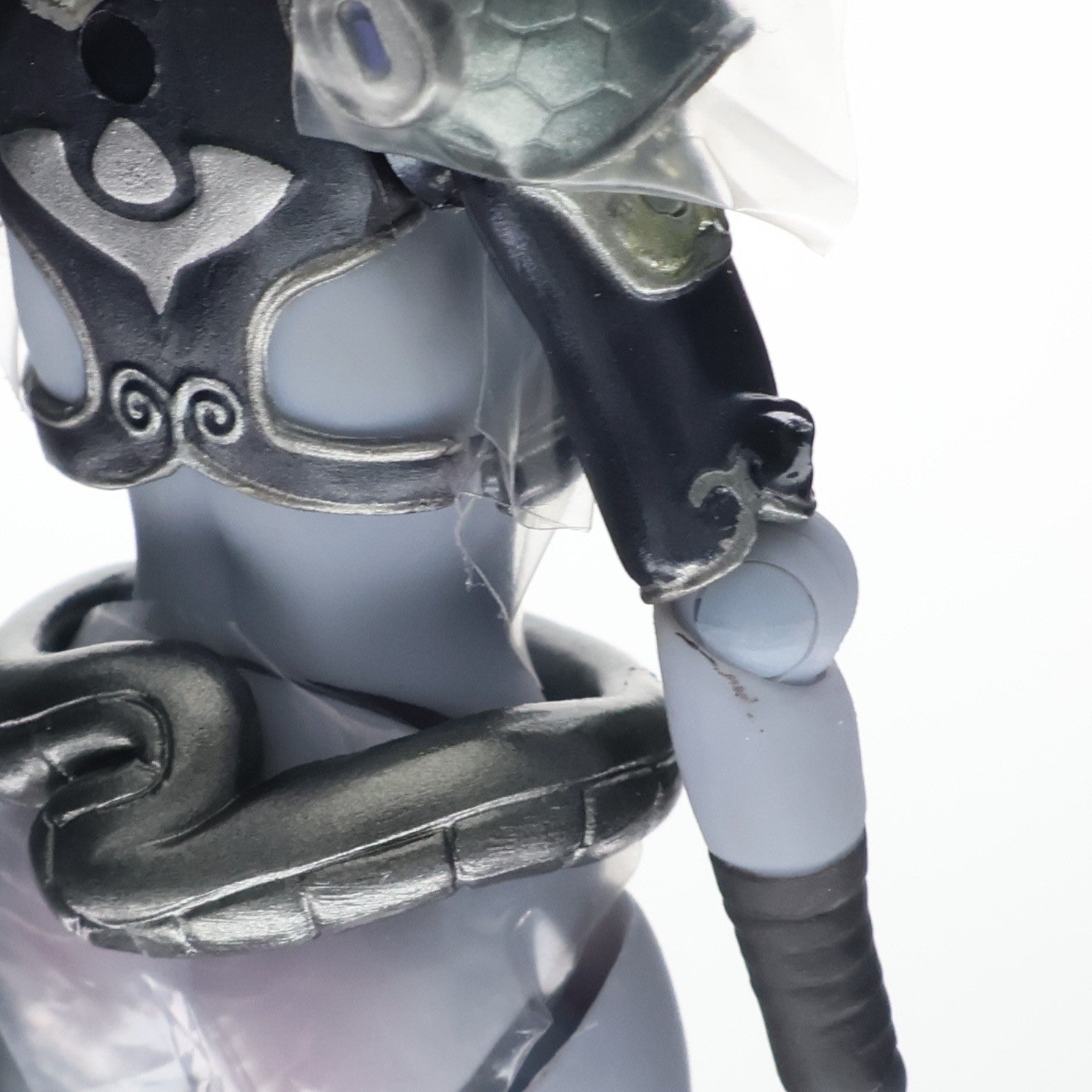 【中古即納】[FIG] パワーショップ限定 リボルテッククイーンズブレイド No.003EX 歴戦の傭兵エキドナ 2Pカラー クイーンズブレイド 1/12 完成品 フィギュア 海洋堂(20091201)