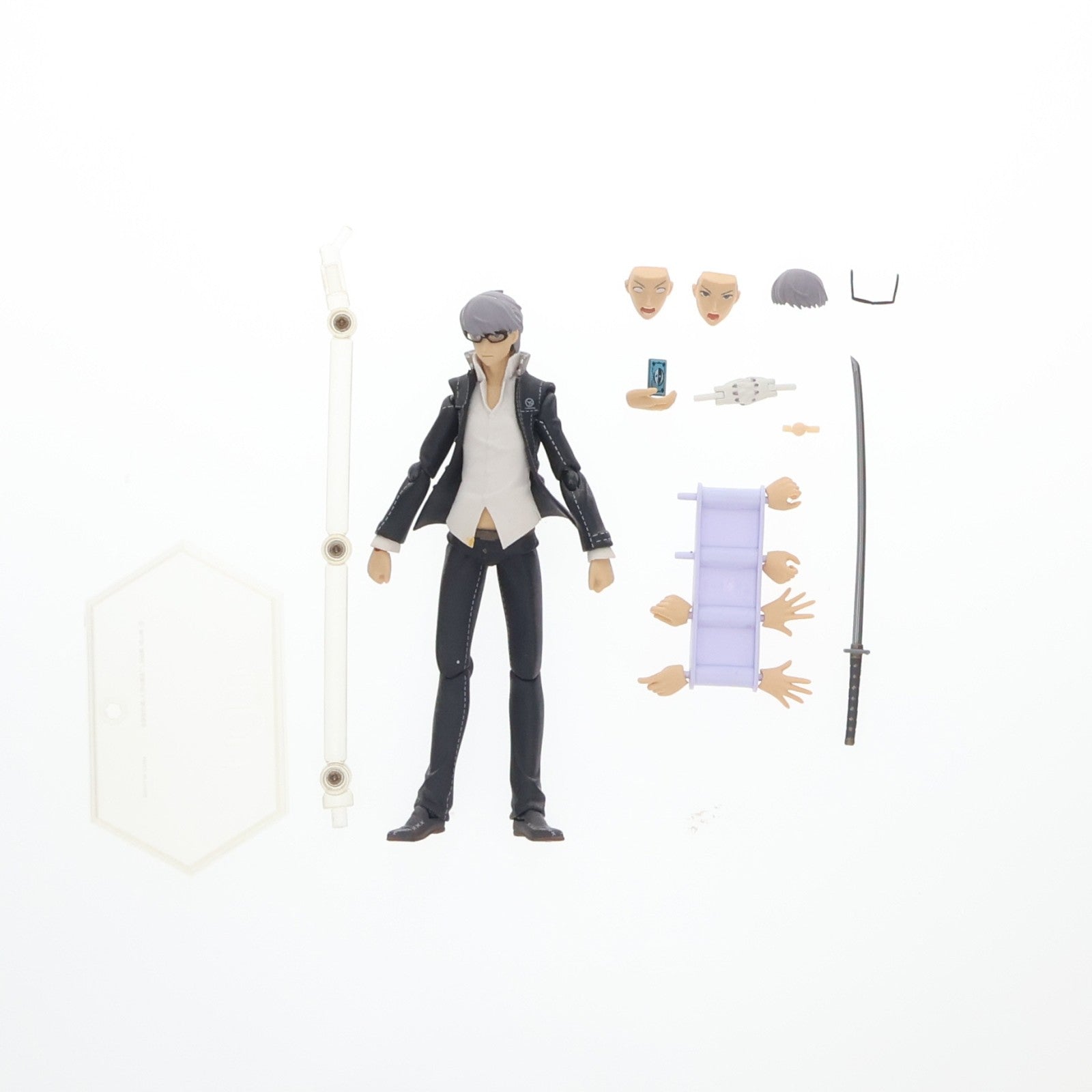 【中古即納】[FIG] figma(フィグマ) 256 主人公(鳴上悠) ペルソナ4 ジ・アルティマックス ウルトラスープレックスホールド 完成品 可動フィギュア マックスファクトリー(20150926)