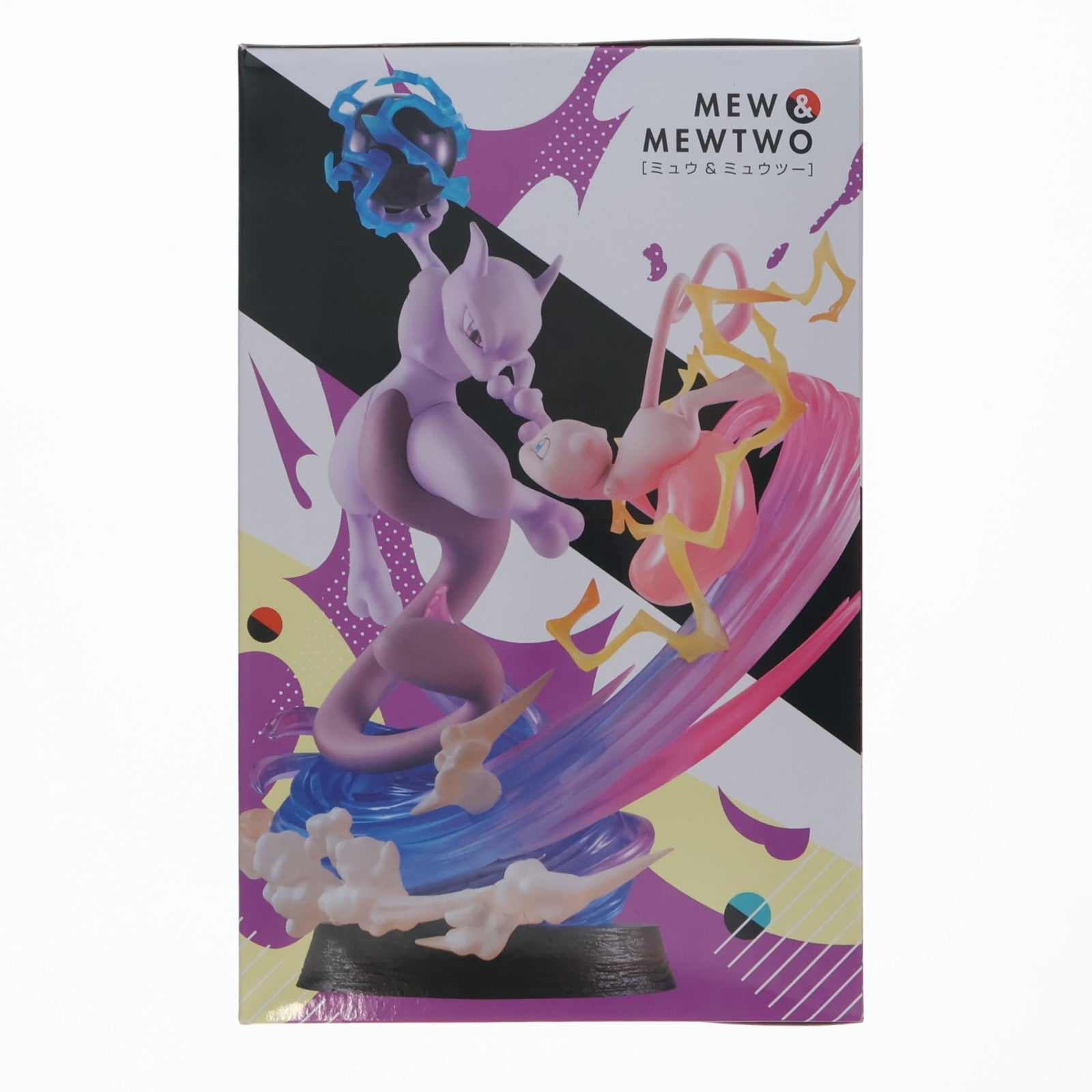 【中古即納】[FIG] G.E.M.EXシリーズ ミュウ&ミュウツー ポケットモンスター 完成品 フィギュア メガハウス(20181130)