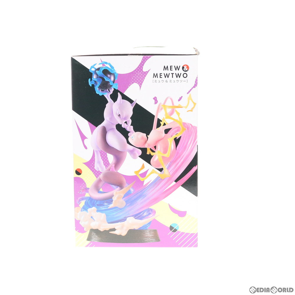【中古即納】[FIG] G.E.M.EXシリーズ ミュウ&ミュウツー ポケットモンスター 完成品 フィギュア メガハウス(20181130)