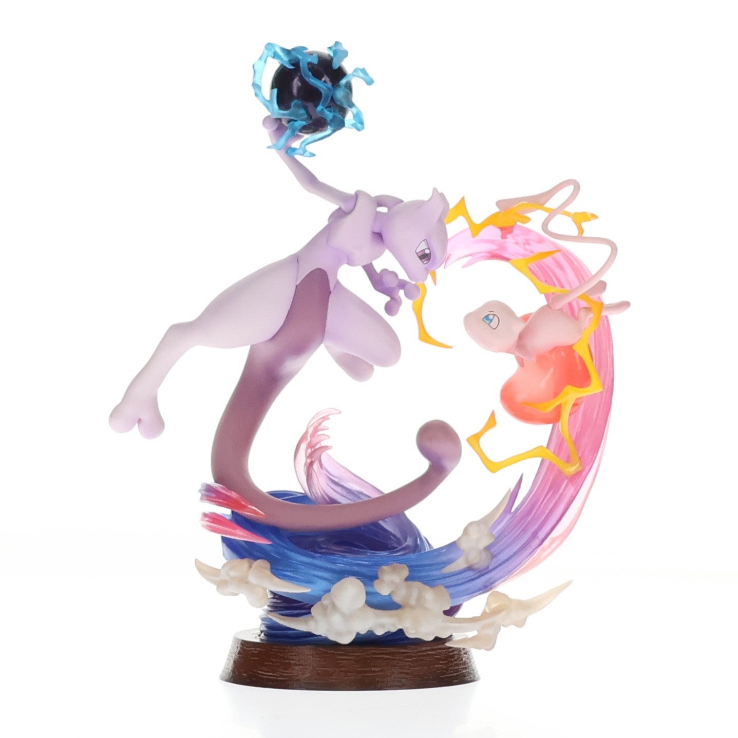 【中古即納】[FIG] G.E.M.EXシリーズ ミュウ&ミュウツー ポケットモンスター 完成品 フィギュア メガハウス(20181130)