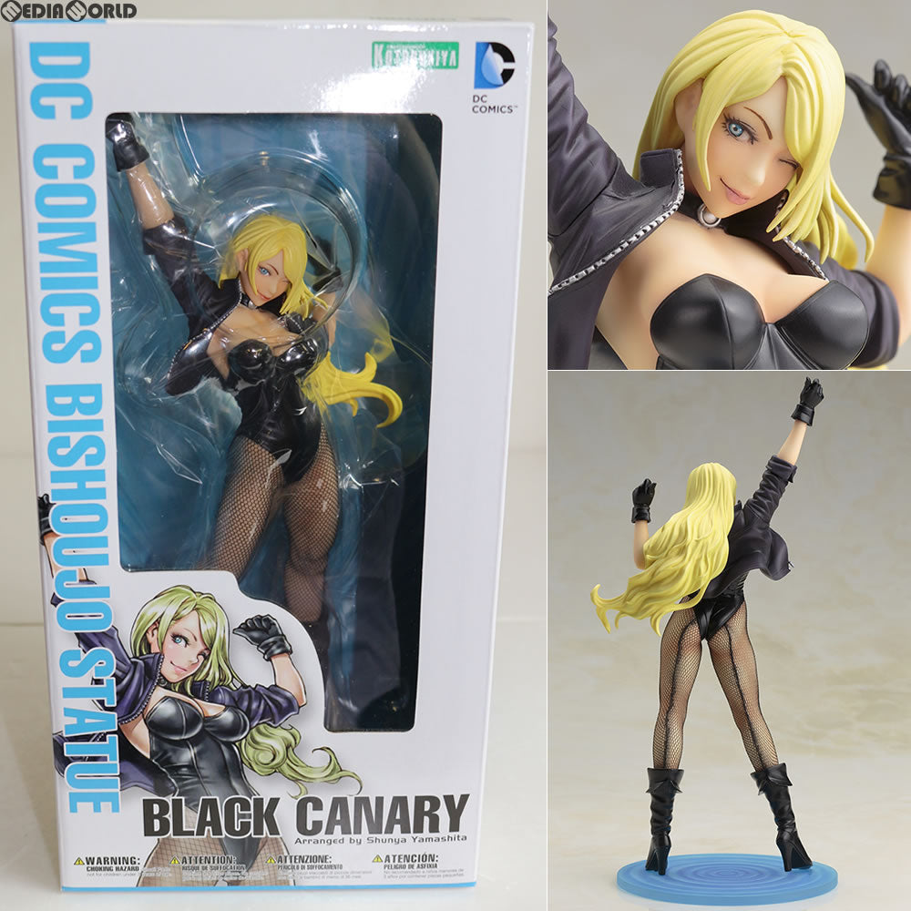 【中古即納】[FIG] DC COMICS美少女 ブラックキャナリー DC UNIVERSE(DCユニバース) 1/7 完成品 フィギュア(DC011) コトブキヤ(20151021)