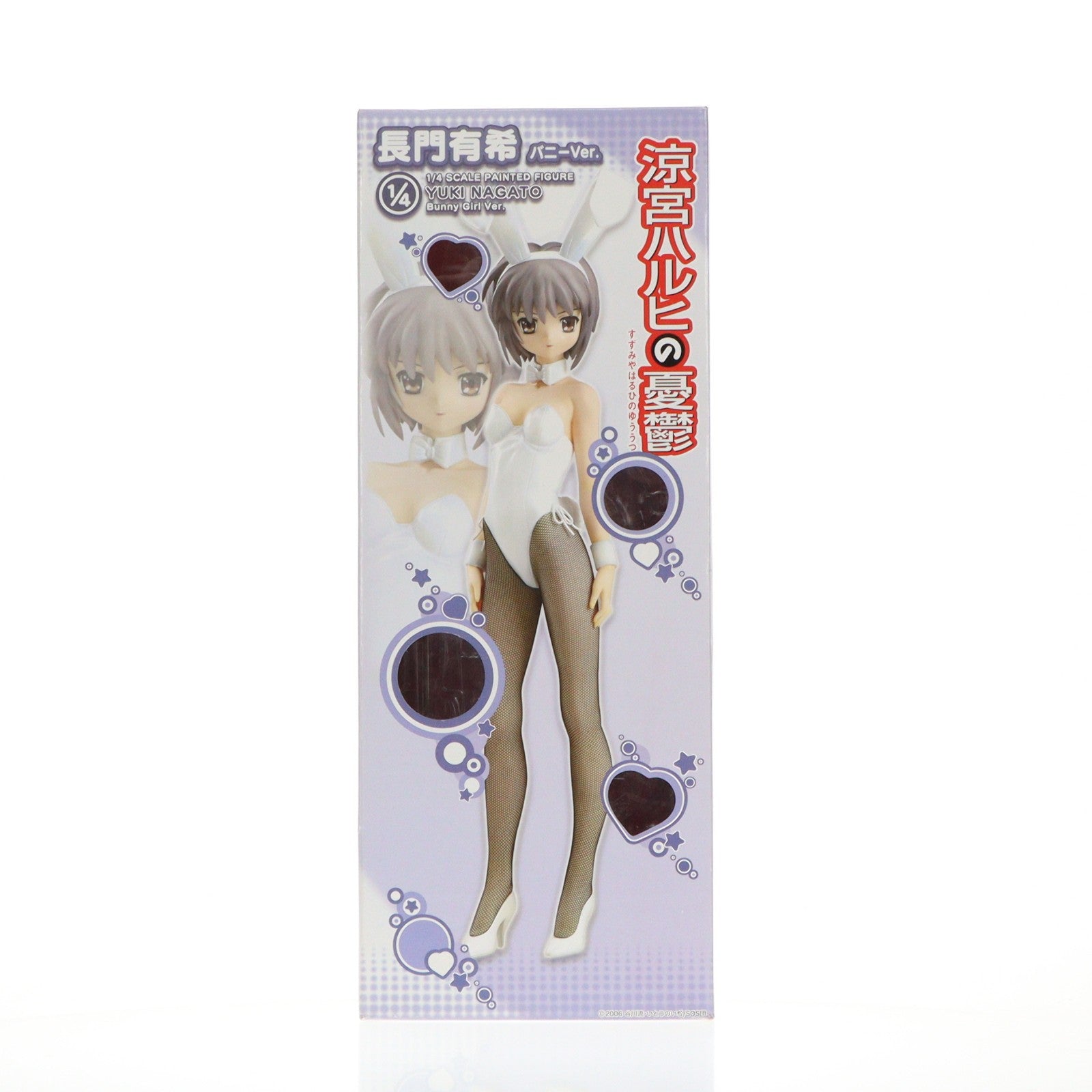 【中古即納】[FIG] 長門有希(ながとゆき) バニーVer. 涼宮ハルヒの憂鬱 1/4 完成品 フィギュア FREEing(フリーイング)(20071211)