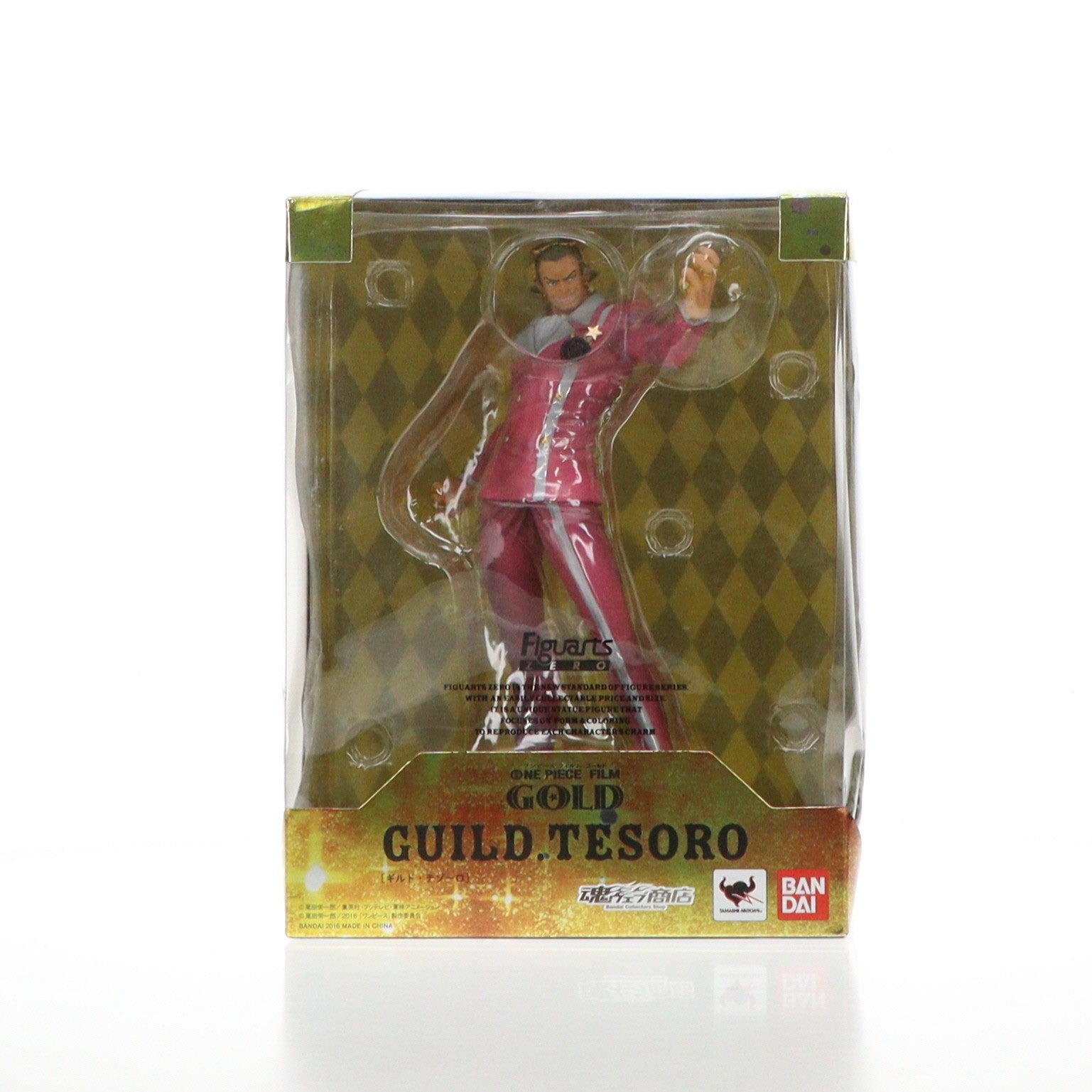 【中古即納】[FIG] 魂ウェブ商店限定 フィギュアーツZERO ギルド・テゾーロ ONE PIECE FILM GOLD(ワンピースフィルムゴールド) 完成品 フィギュア バンダイ(20161231)