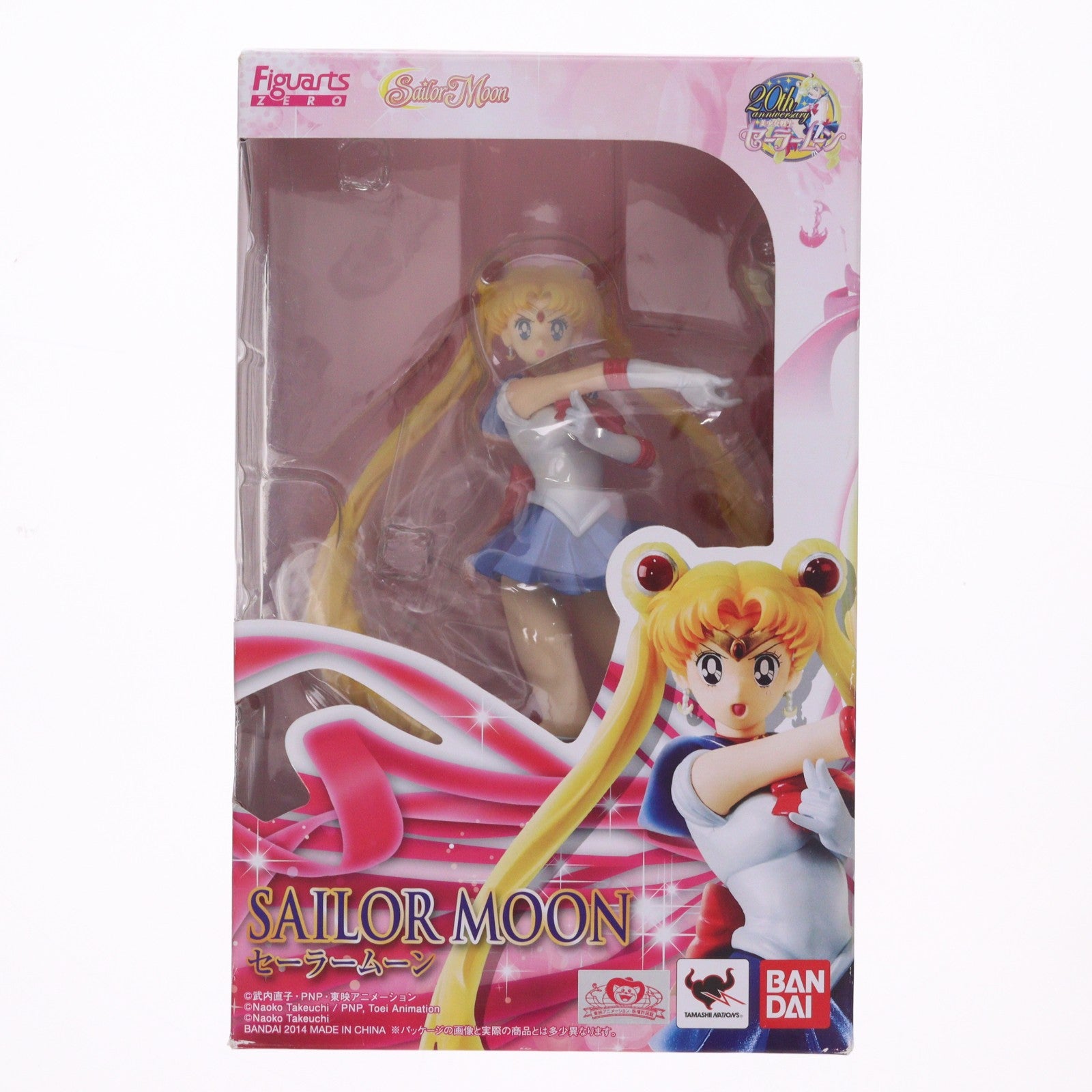 【中古即納】[FIG] フィギュアーツZERO セーラームーン 美少女戦士セーラームーン 完成品 フィギュア バンダイ(20140315)
