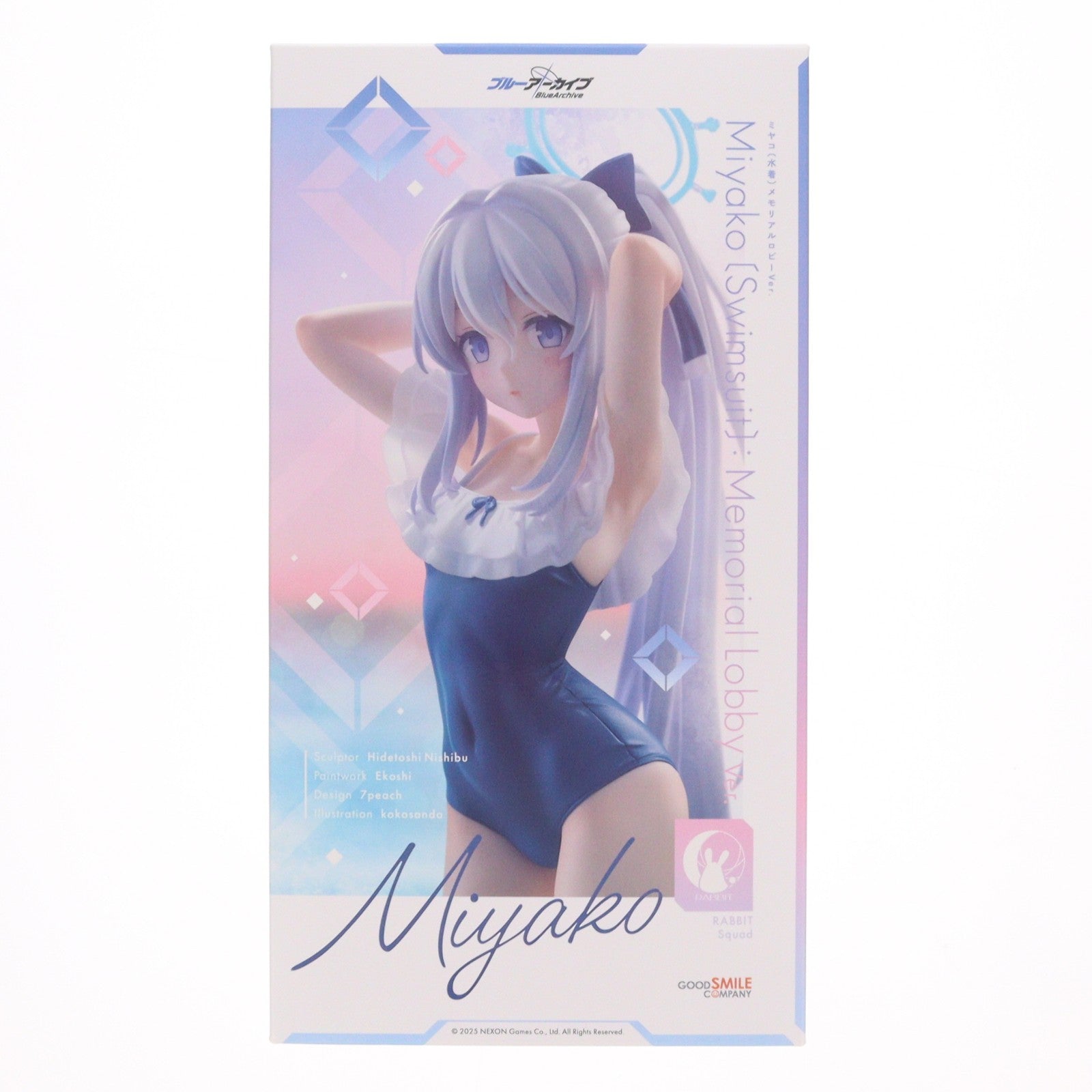 【中古即納】[FIG] ミヤコ(水着)メモリアルロビーVer. ブルーアーカイブ -Blue Archive- 1/7 完成品 フィギュア グッドスマイルカンパニー(20250521)