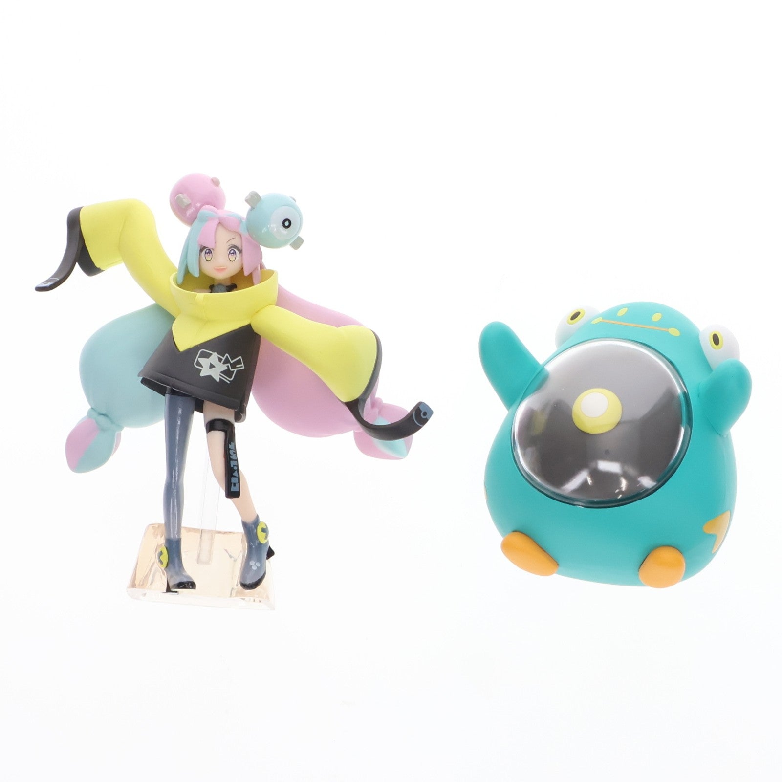 【中古即納】[FIG] (食玩) ポケモンスケールワールド パルデア地方 ナンジャモ&ハラバリー フィギュア プレミアムバンダイ&ポケモンセンター限定 バンダイ(20240129)