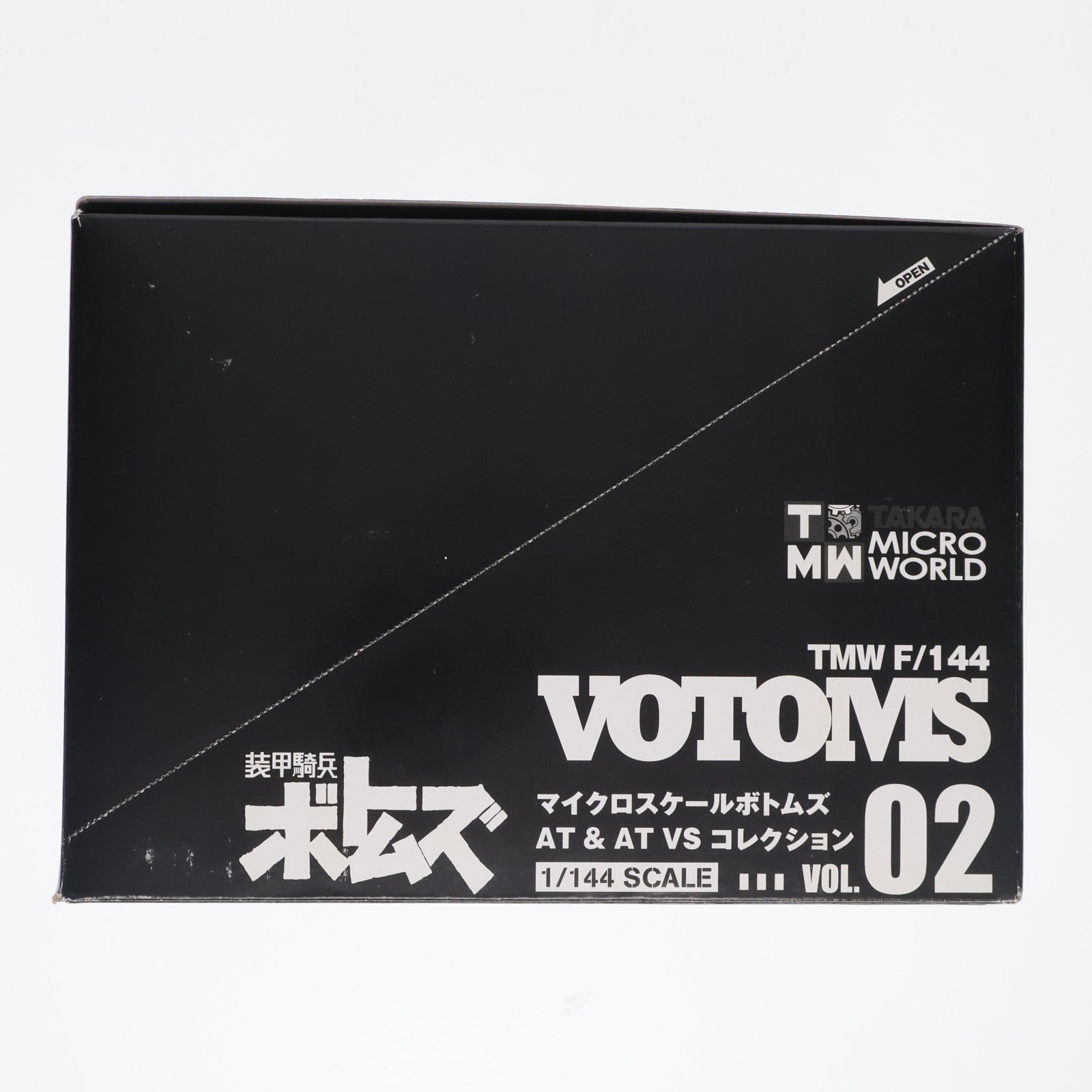 【中古即納】[FIG] (BOX) マイクロスケールボトムズ AT&AT VS コレクション VOL.02 装甲騎兵ボトムズ 1/144 フィギュア(10個) タカラトミー(20071001)