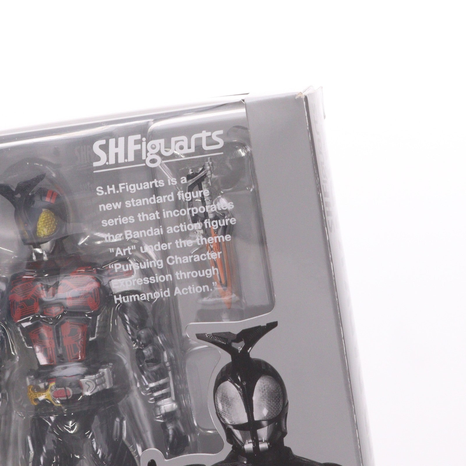 【中古即納】[FIG] S.H.Figuarts(フィギュアーツ) 仮面ライダーダークカブト 仮面ライダーカブト 完成品 可動フィギュア バンダイ(20100123)