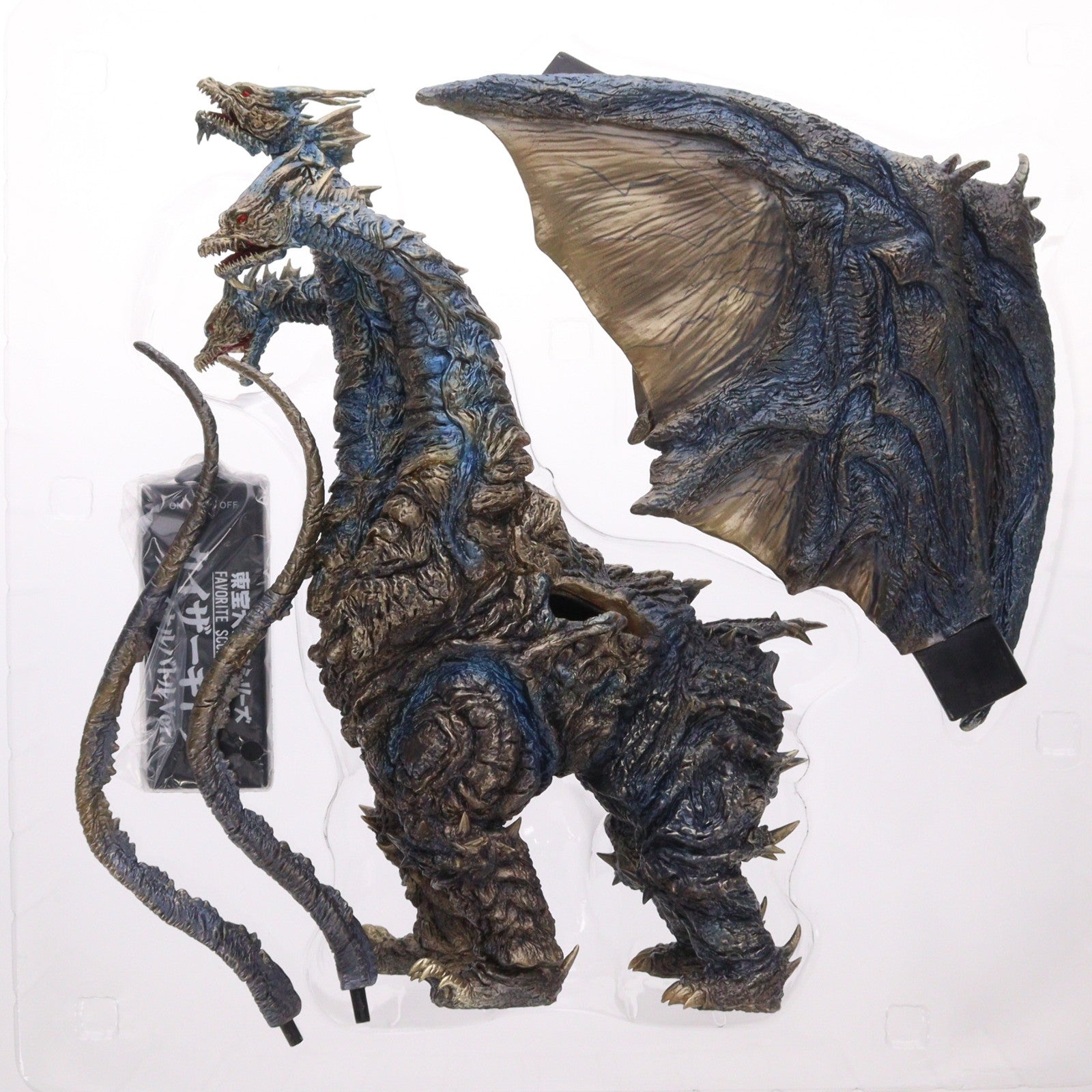 【中古即納】[FIG] 東宝大怪獣シリーズ FAVORITE SCULPTORS LINE カイザーギドラ ファイナルバトルVer. ゴジラ FINAL WARS(ファイナルウォーズ) 完成品 フィギュア 少年リック&プレミアムバンダイ&ゴジラ・ストア限定 プレックス(20240226)