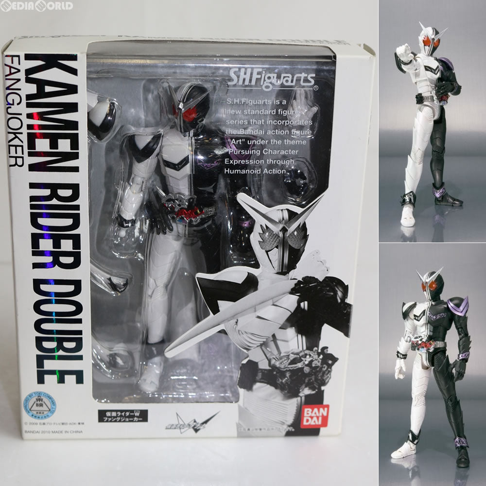 【中古即納】[FIG] S.H.Figuarts(フィギュアーツ) 仮面ライダーW(ダブル) ファングジョーカー 完成品 可動フィギュア バンダイ(20101224)