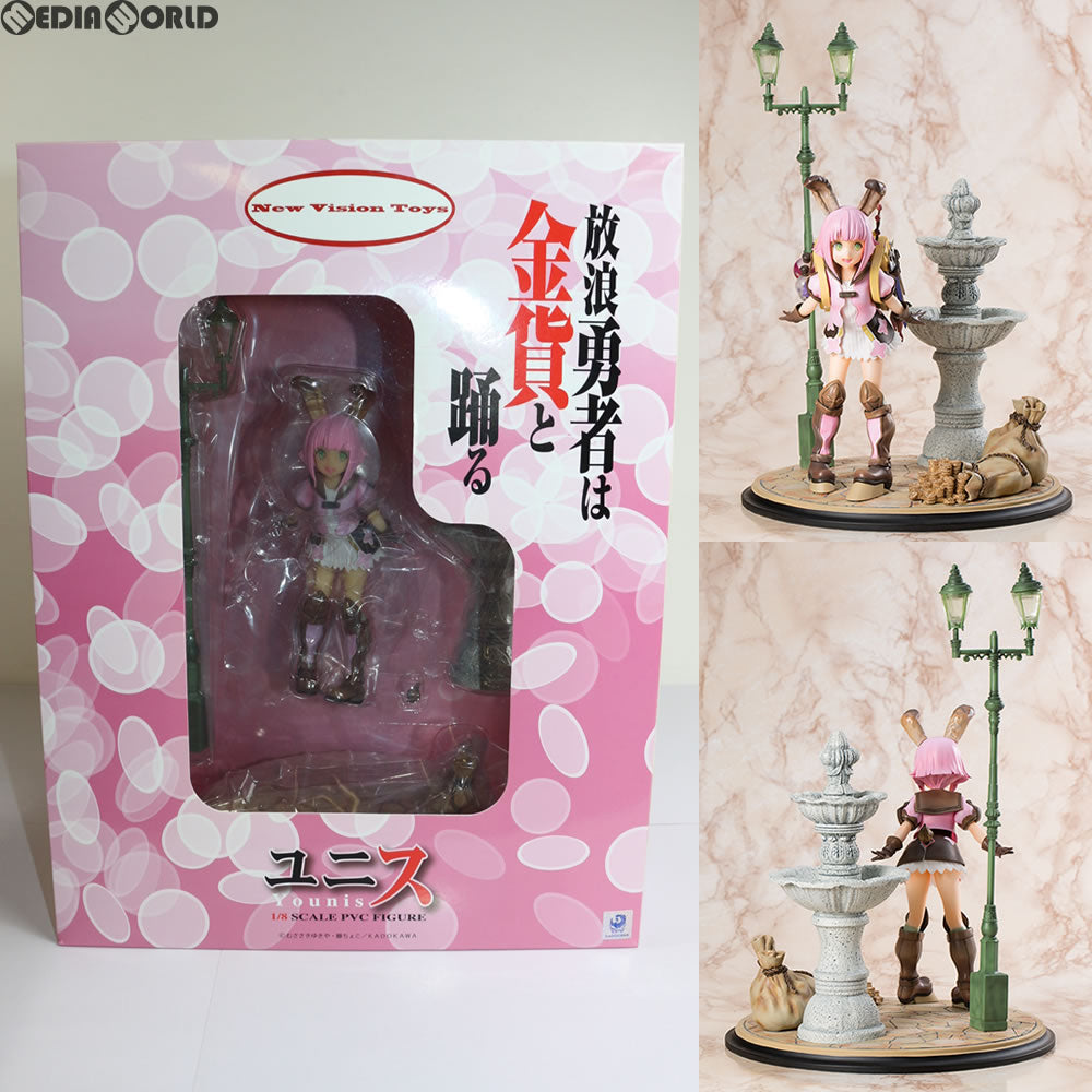 【中古即納】[FIG] ユニス 放浪勇者は金貨と踊る 1/8 完成品 フィギュア ニュービジョントイズ(20170303)