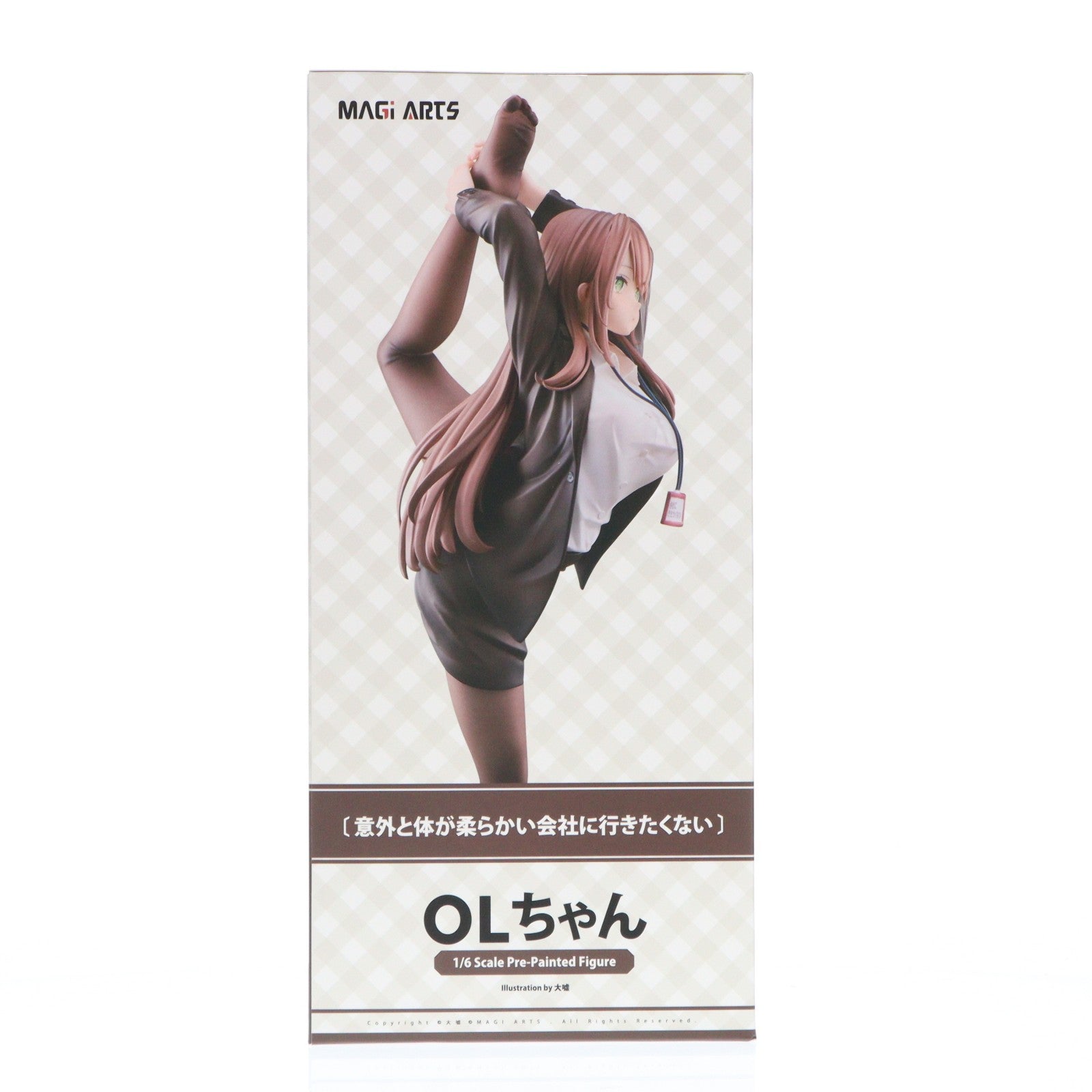 【中古即納】[FIG] 色紙付属 意外と体が柔らかい会社に行きたくないOLちゃん 白Ver. 1/6 完成品 フィギュア MAGI ARTS(マギアーツ)(20250131)