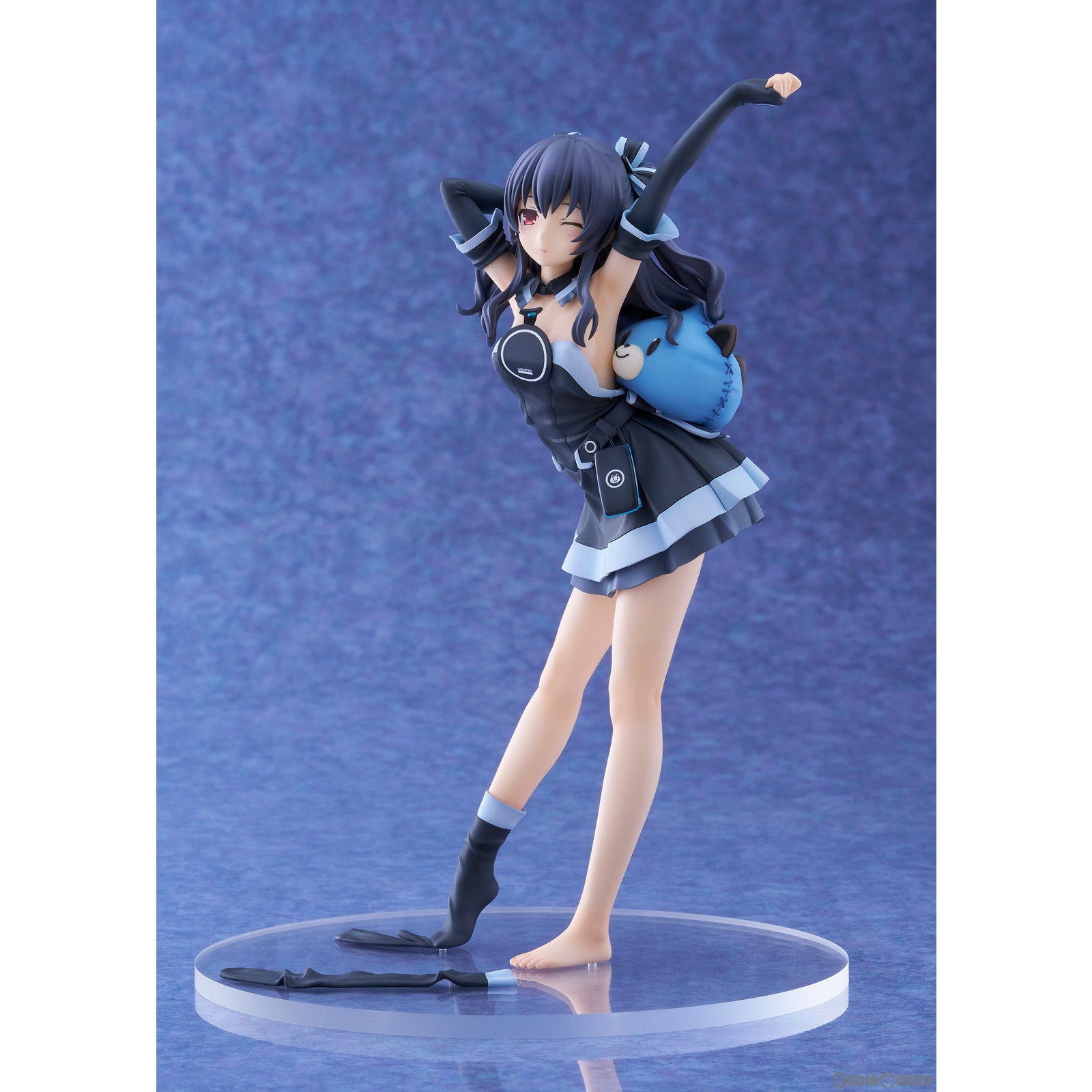 【中古即納】[FIG] 「ユニ」寝起きVer. 超次元ゲイム ネプテューヌ 1/8 完成品 フィギュア ブロッコリー(20240905)