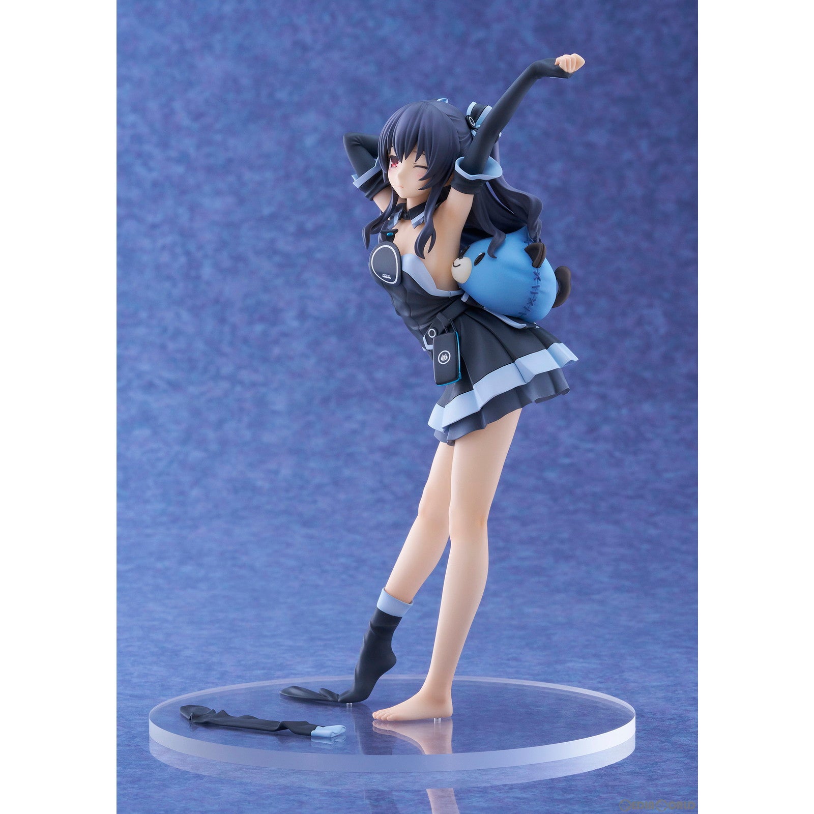 【中古即納】[FIG] 「ユニ」寝起きVer. 超次元ゲイム ネプテューヌ 1/8 完成品 フィギュア ブロッコリー(20240905)