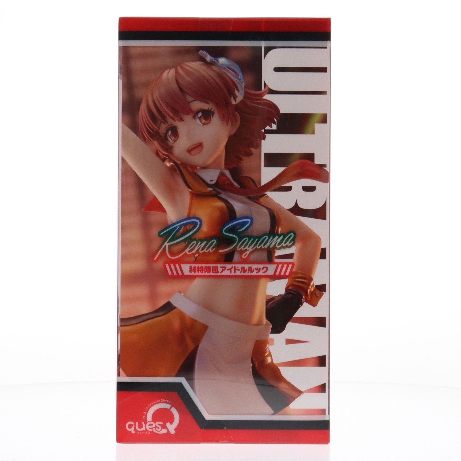 【中古即納】[FIG] 佐山レナ(さやまれな) 科特隊風アイドルルック ULTRAMAN(ウルトラマン) 1/7 完成品 フィギュア キューズQ(20221222)