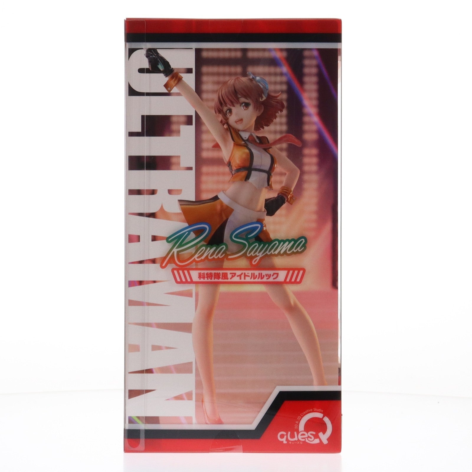 【中古即納】[FIG] 佐山レナ(さやまれな) 科特隊風アイドルルック ULTRAMAN(ウルトラマン) 1/7 完成品 フィギュア キューズQ(20221222)
