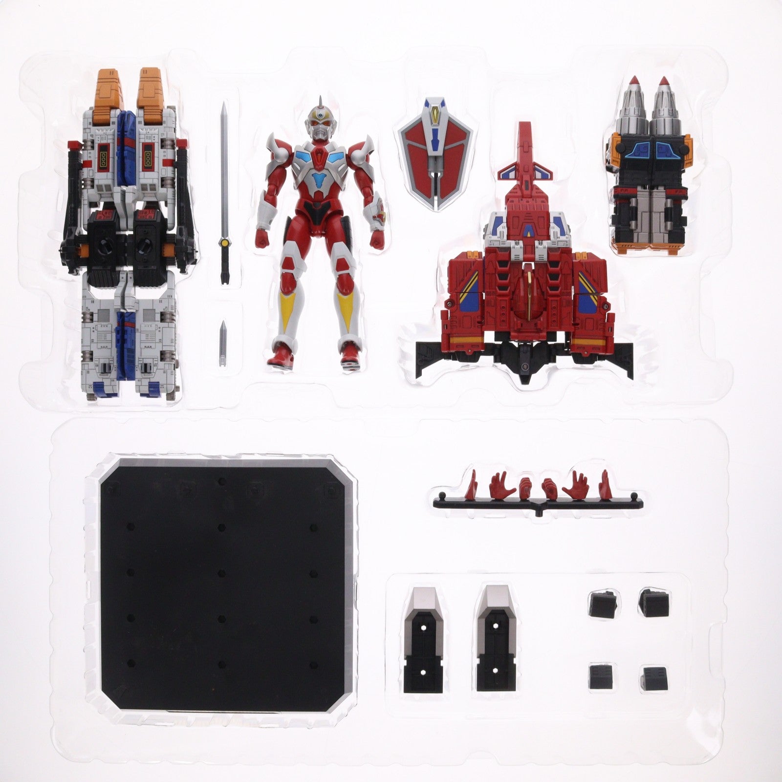【中古即納】[FIG] THE合体 合体超神サンダーグリッドマン TOKUSATSU EDITION 電光超人グリッドマン 完成品 可動フィギュア グッドスマイルカンパニー(20211001)