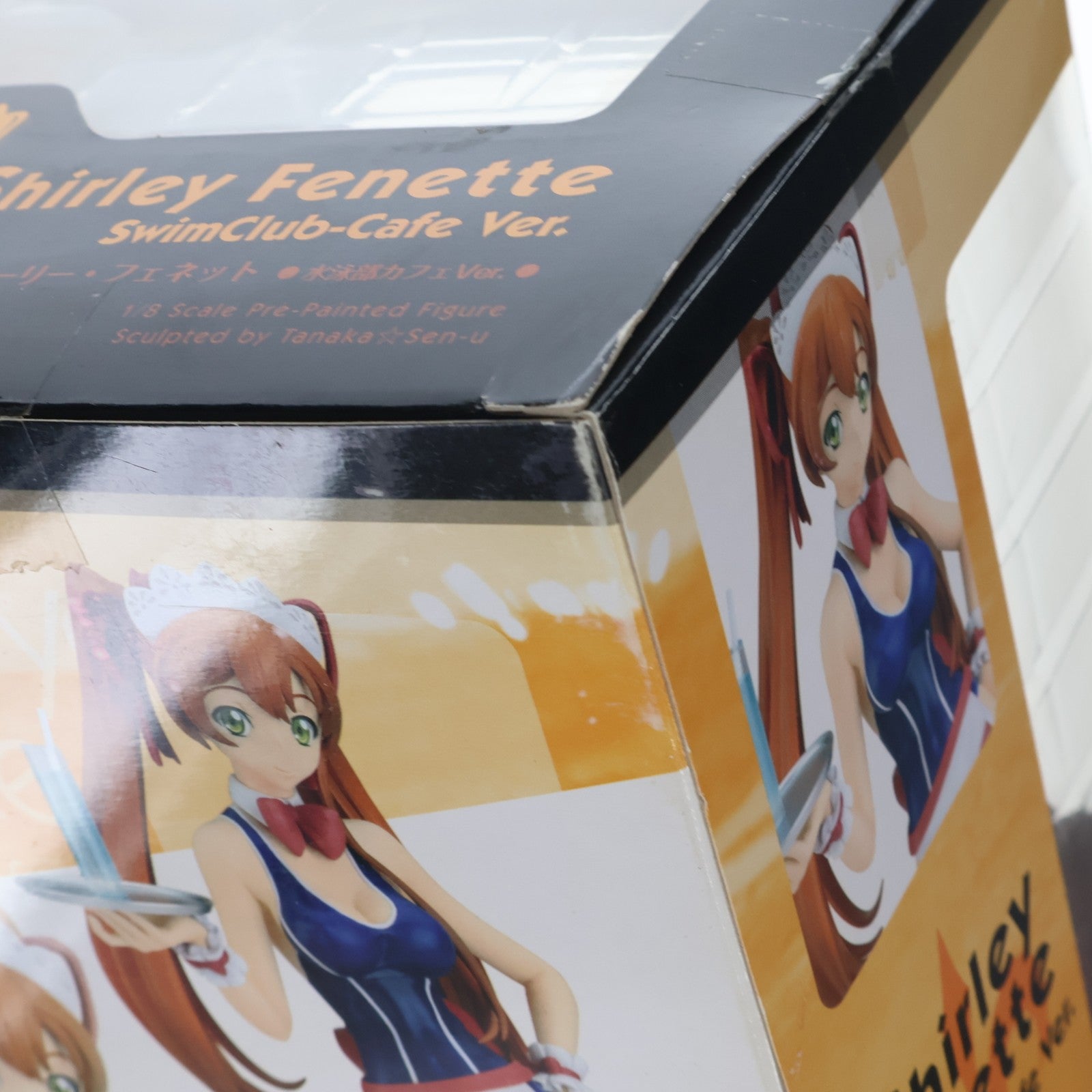 【中古即納】[FIG] シャーリー・フェネット 水泳部カフェVer. コードギアス 反逆のルルーシュR2 1/8 完成品 フィギュア アルファオメガ(20090127)