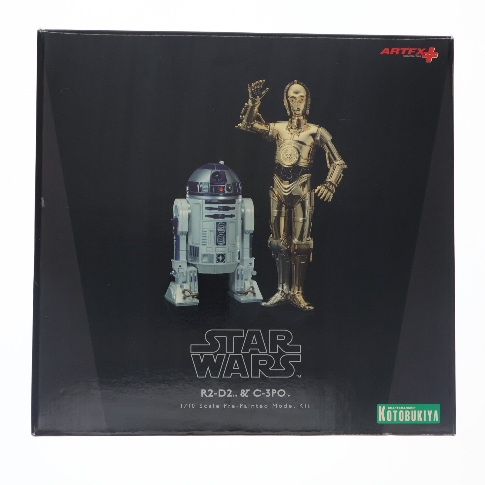 【中古即納】[FIG] ARTFX+ R2-D2&C-3PO STAR WARS(スター・ウォーズ) 簡易組立キット フィギュア コトブキヤ(20151126)