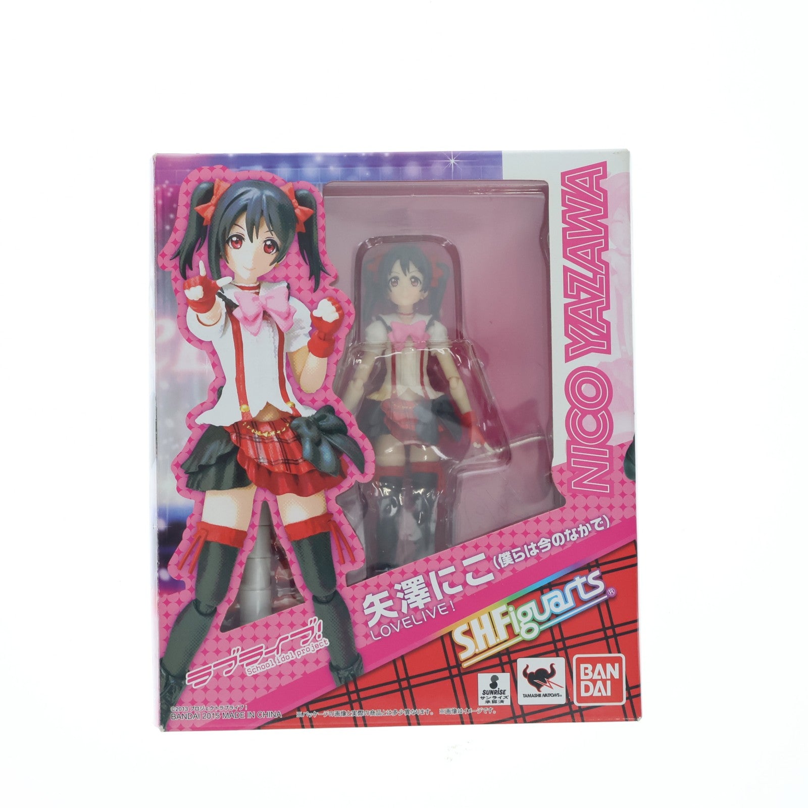 【中古即納】[FIG] S.H.Figuarts(フィギュアーツ) 矢澤にこ(僕らは今のなかで)(やざわにこ) ラブライブ 完成品 可動フィギュア バンダイ(20150829)