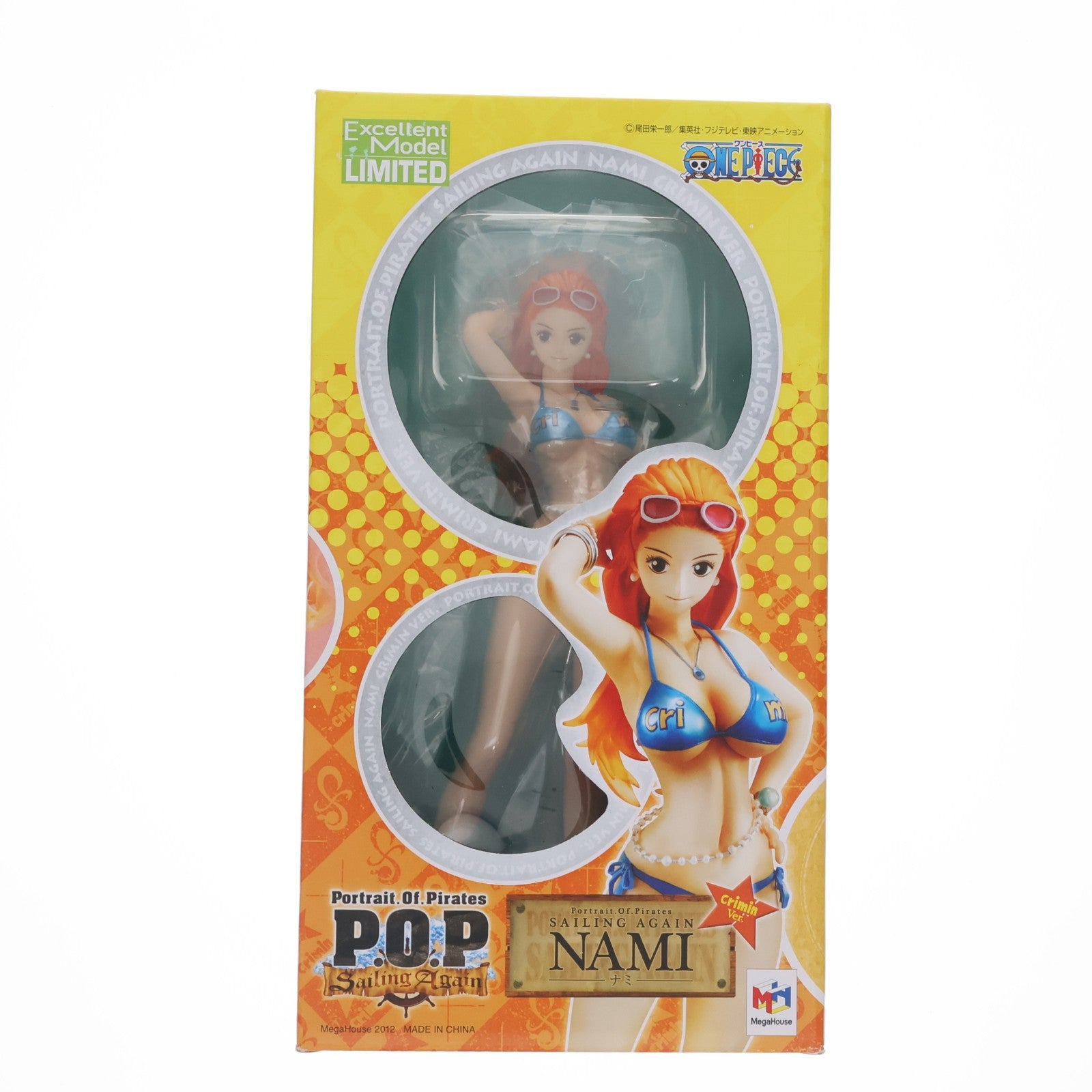 【中古即納】[FIG] (フィギュア単品) エクセレントモデル LIMITED Portrait.Of.Pirates P.O.P ナミ Crimin Ver. POPs!フィギュア付き限定版同梱品 ワンピースSailing Again 完成品 フィギュア メガハウス(20130404)