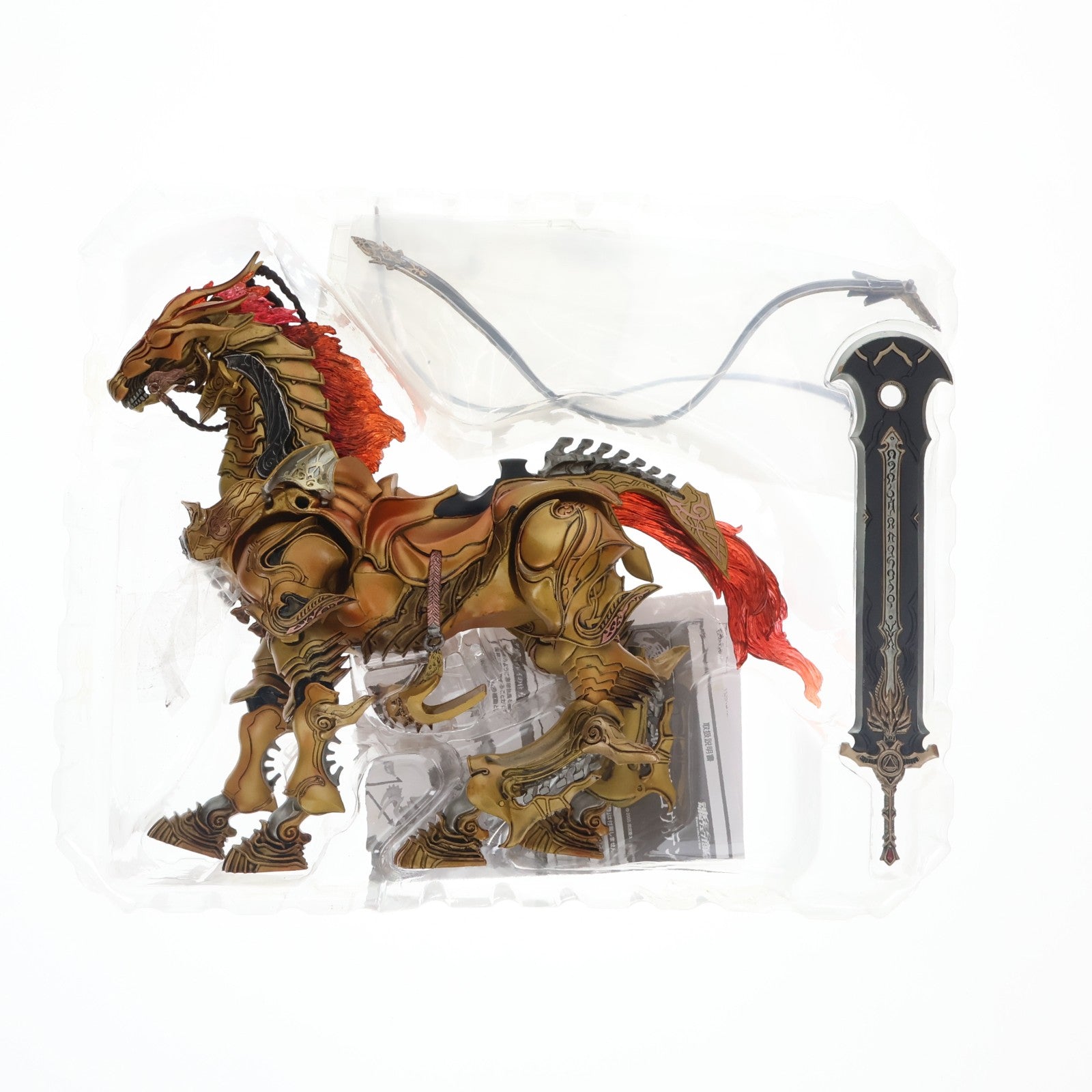 【中古即納】[FIG] 硬質マント付属 魂ウェブ商店限定 魔戒可動 魔導馬 ゴウテン 牙狼-GARO-(ガロ) 完成品 可動フィギュア バンダイ(20120228)