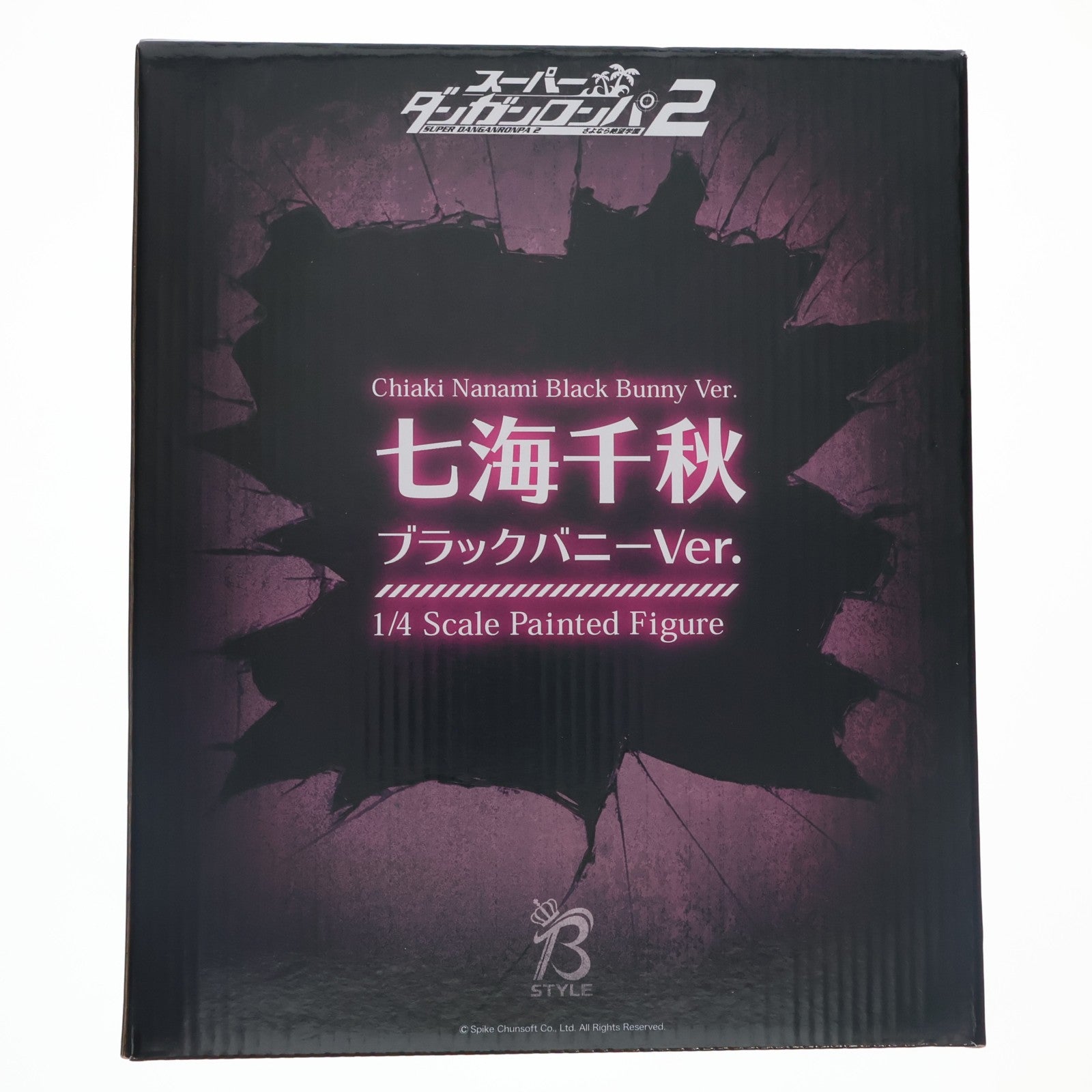 【中古即納】[FIG] B-style 七海千秋(ななみちあき) ブラックバニーVer. スーパーダンガンロンパ2 さよなら絶望学園 1/4 完成品 フィギュア FREEing(フリーイング)(20231221)