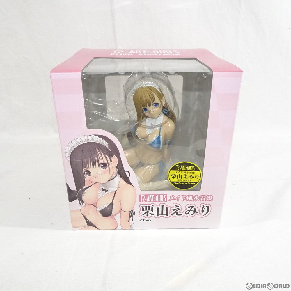 【中古即納】[FIG] ポストカード無し ユニオンクリエイティブオンライン限定 メイド風水着娘 栗山えみり Limited edition. T2 ART☆GIRLS 完成品 フィギュア ユニオンクリエイティブ(20190930)