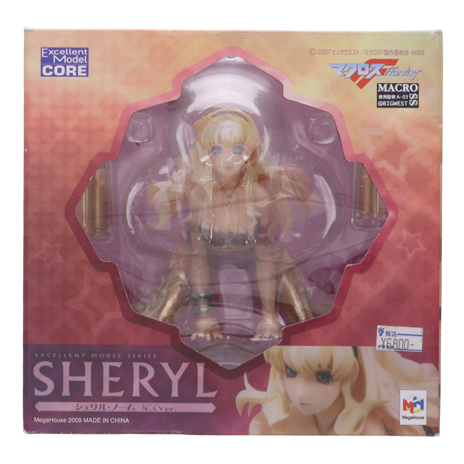 【中古即納】[FIG] エクセレントモデル CORE シェリル・ノーム N.A Ver. マクロスF(フロンティア) 完成品 フィギュア メガハウス(20100116)