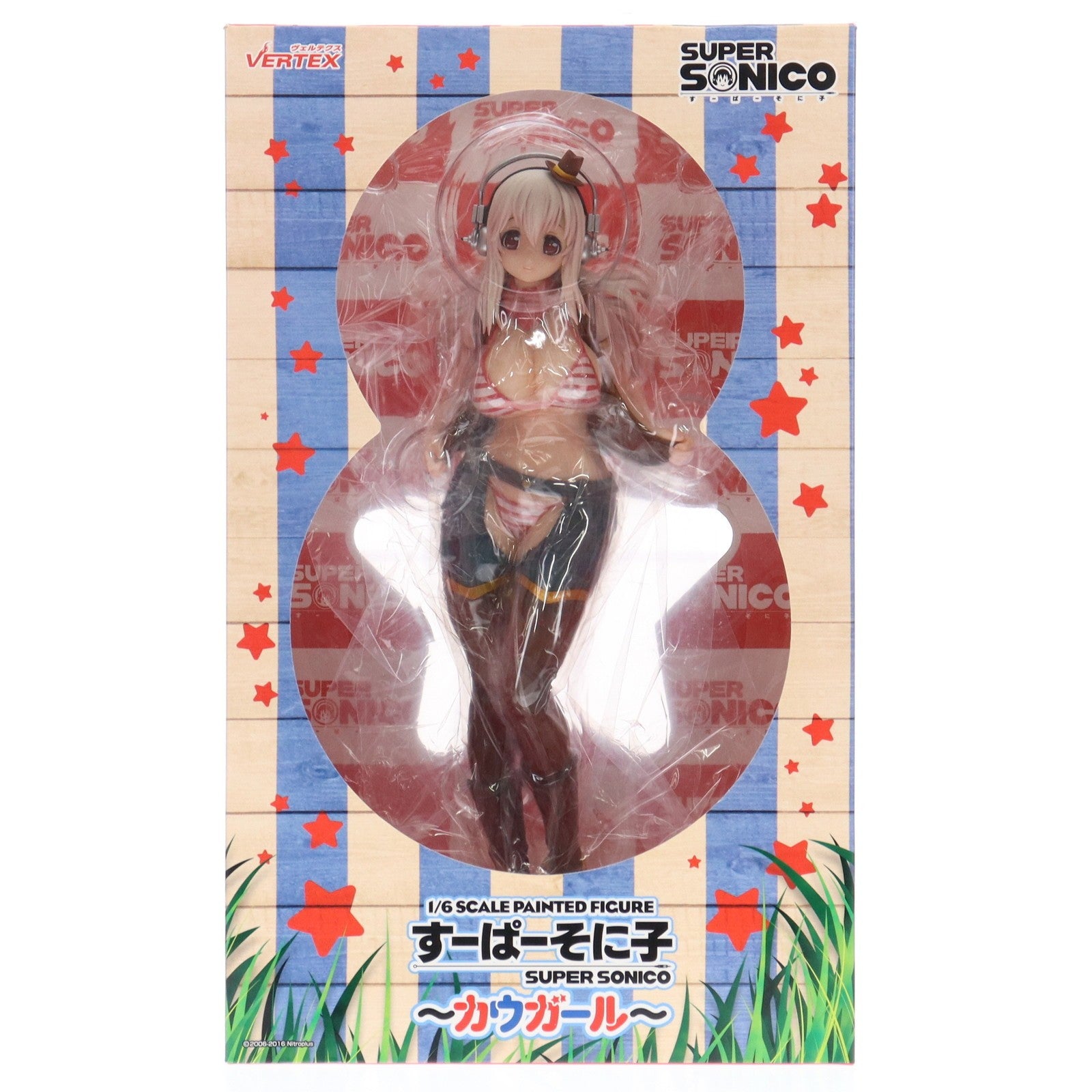 【中古即納】[FIG] すーぱーそに子 ～カウガール～ 1/7 完成品 フィギュア ヴェルテクス(20160901)