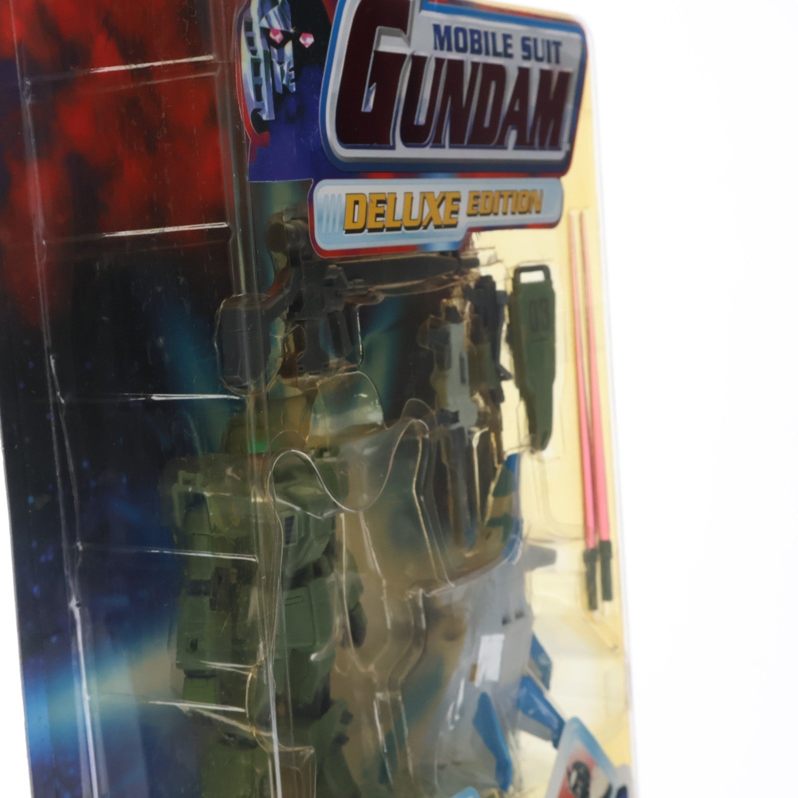 【中古即納】[FIG] MS IN ACTION!!(モビルスーツ・イン・アクション) RGM-79[G] ジム・スナイパー&ジェット・コア・ブースター デラックスエディション US版 機動戦士ガンダム 第08MS小隊 完成品 可動フィギュア(11639) バンダイ(20031231)