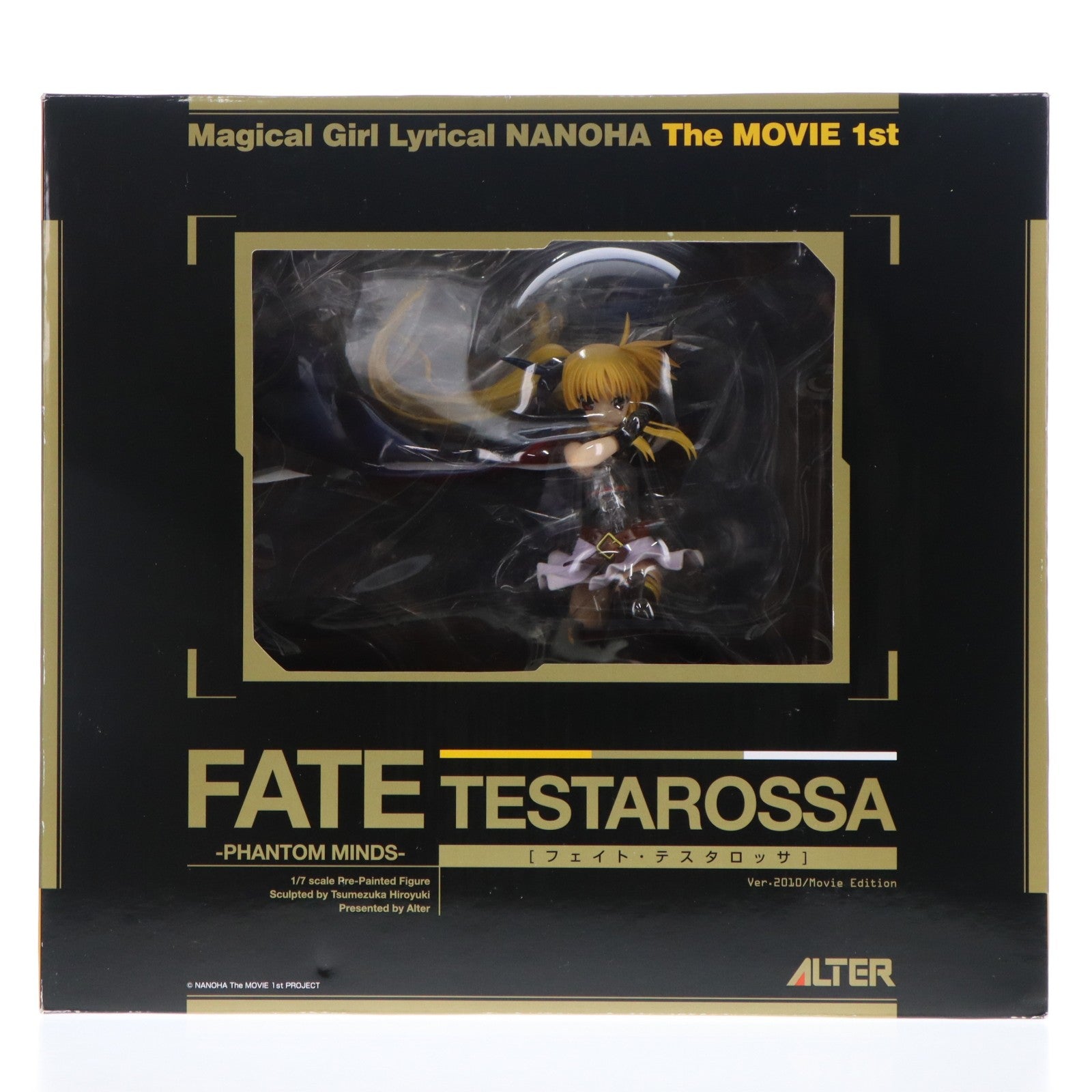 【中古即納】[FIG] フェイト・テスタロッサ -PHANTOM MINDS- 魔法少女リリカルなのは The MOVIE 1st 1/7 完成品 フィギュア アルター(20110126)