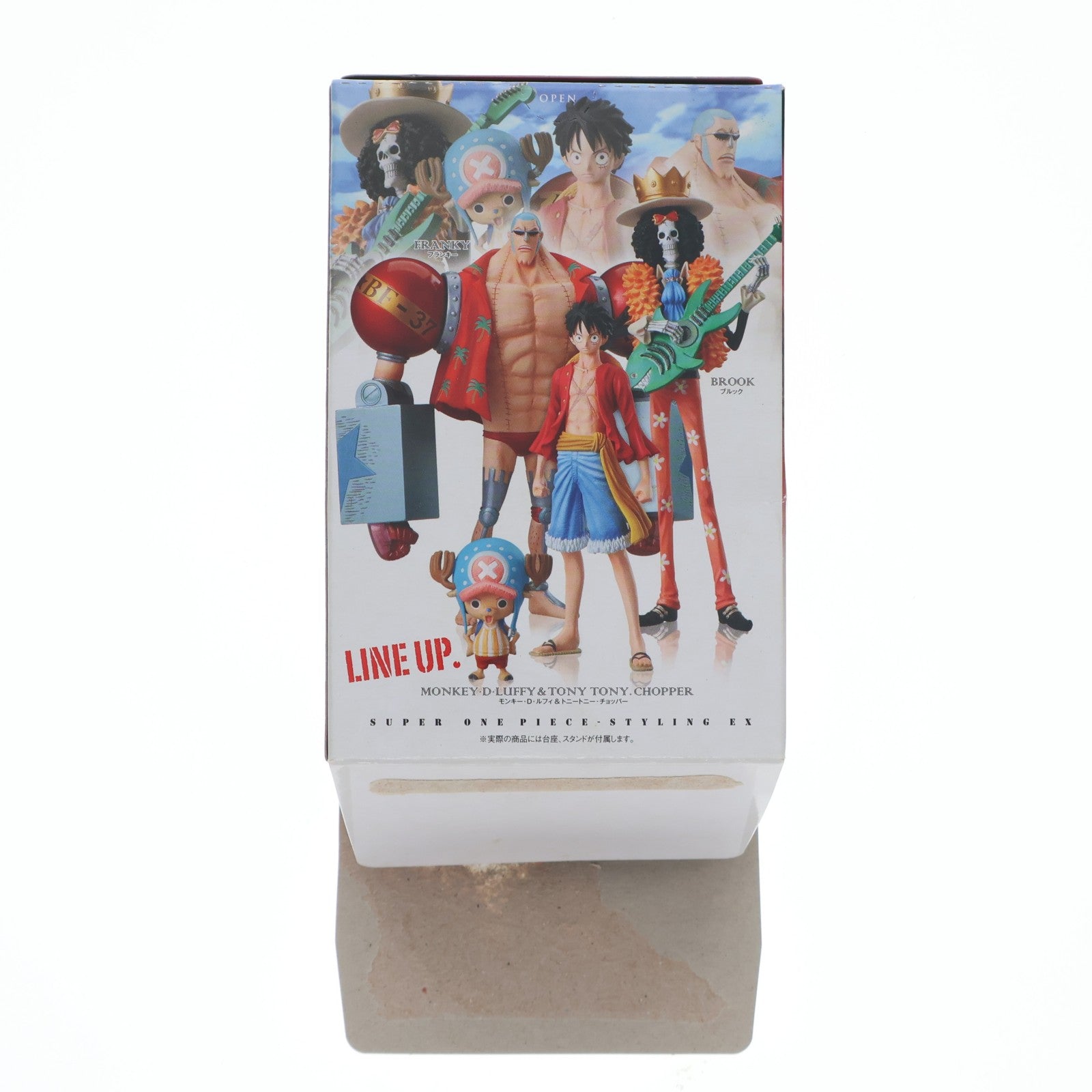 【中古即納】[FIG] (単品)(食玩) 超ワンピーススタイリングEX GIGANTIC ルフィ&チョッパー ONE PIECE フィギュア バンダイ(20111220)
