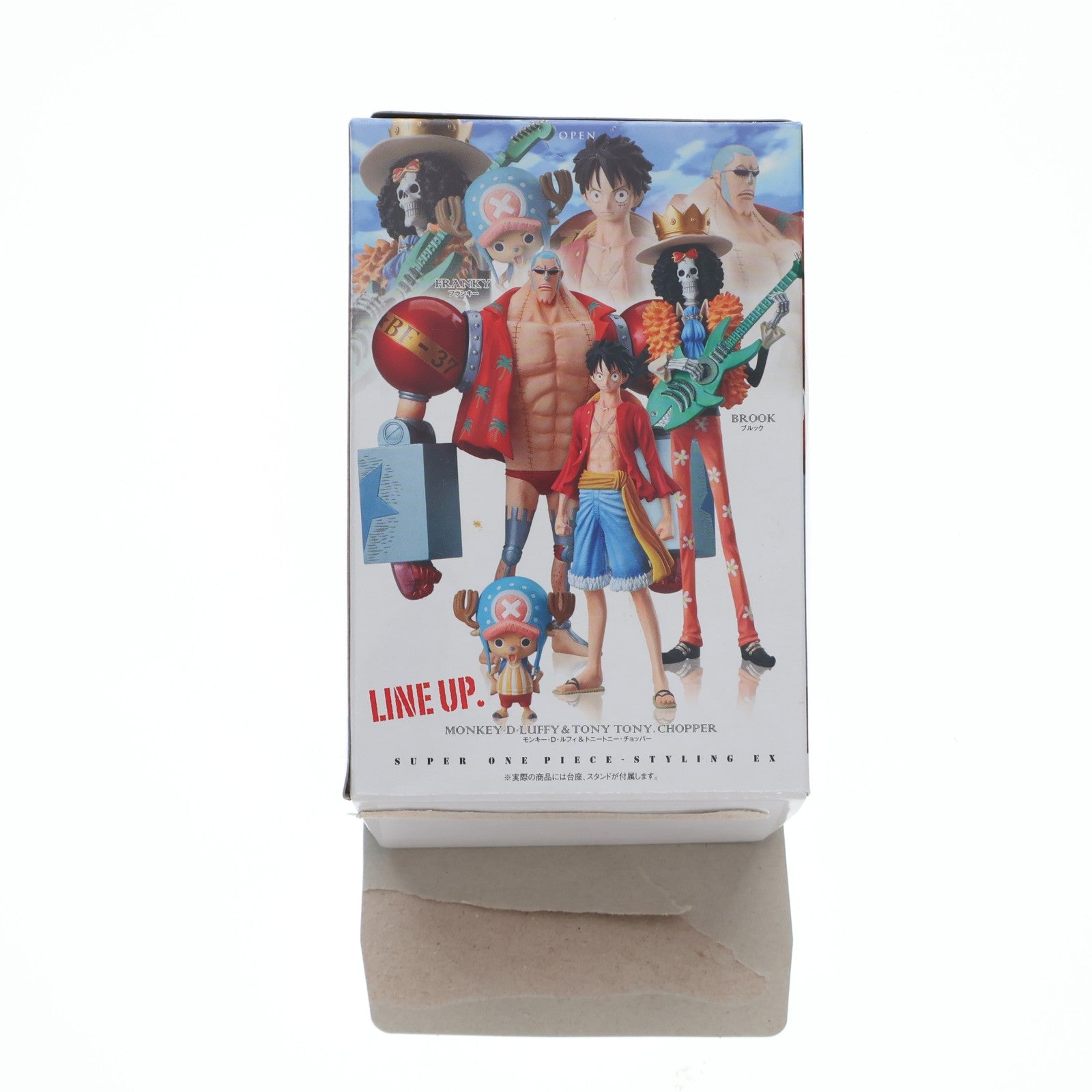 【中古即納】[FIG] (単品)(食玩) 超ワンピーススタイリングEX GIGANTIC フランキー ONE PIECE フィギュア バンダイ(20111220)