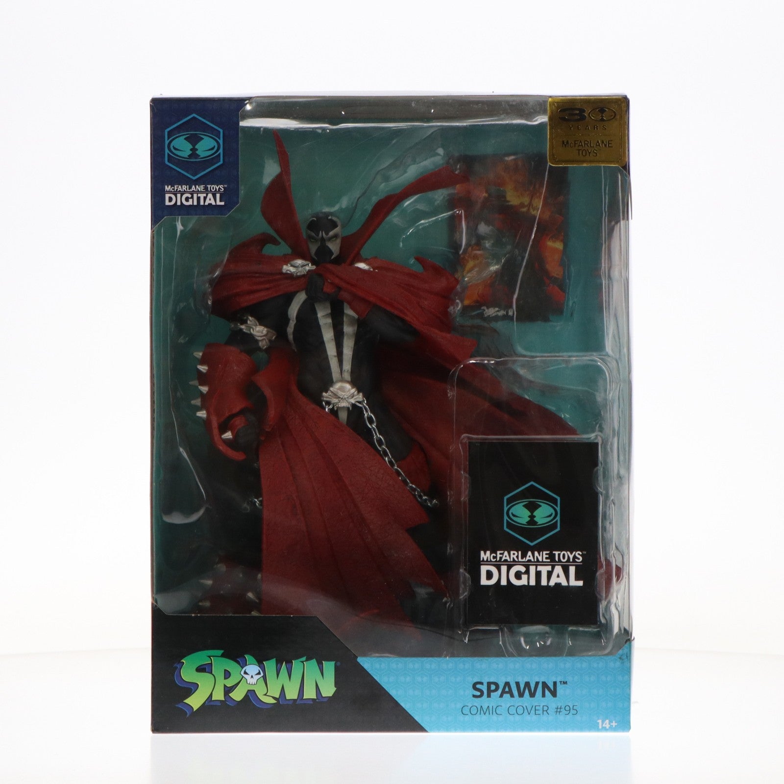 【中古即納】[FIG] カード付属 『スポーン』 12インチ・ポーズドスタチュー Spawn #95(30周年) 完成品 フィギュア マクファーレン・トイズ(20240630)