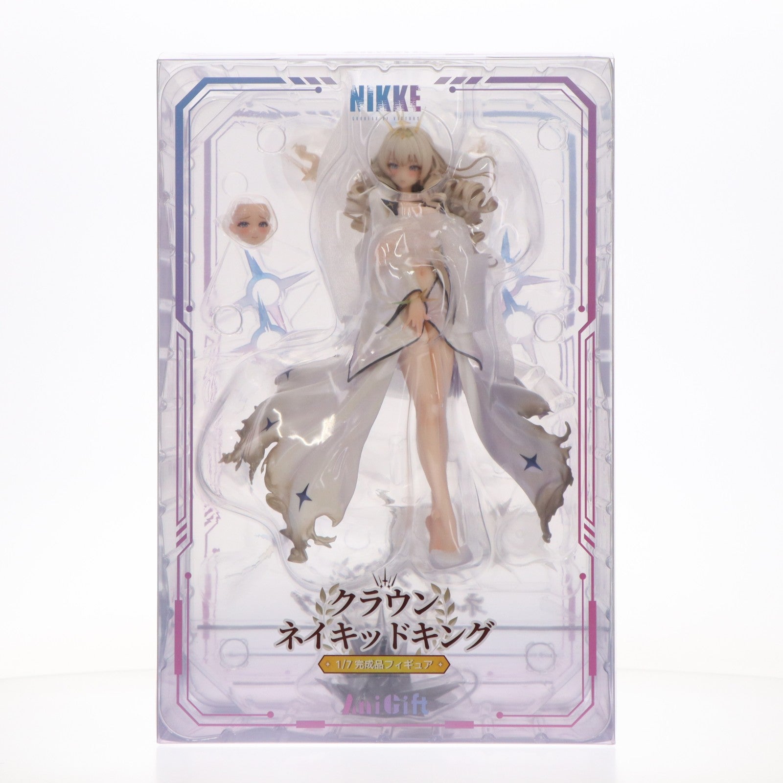 【中古即納】[FIG] クラウン-ネイキッドキング 勝利の女神:NIKKE(ニケ) 1/7 完成品 フィギュア AniGift(アニギフト)(20260531)