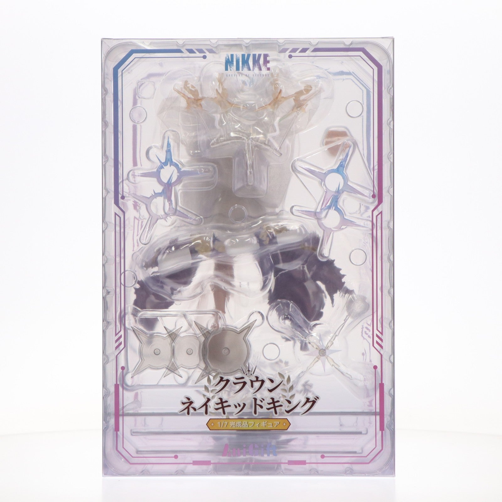 【中古即納】[FIG] クラウン-ネイキッドキング 勝利の女神:NIKKE(ニケ) 1/7 完成品 フィギュア AniGift(アニギフト)(20260531)